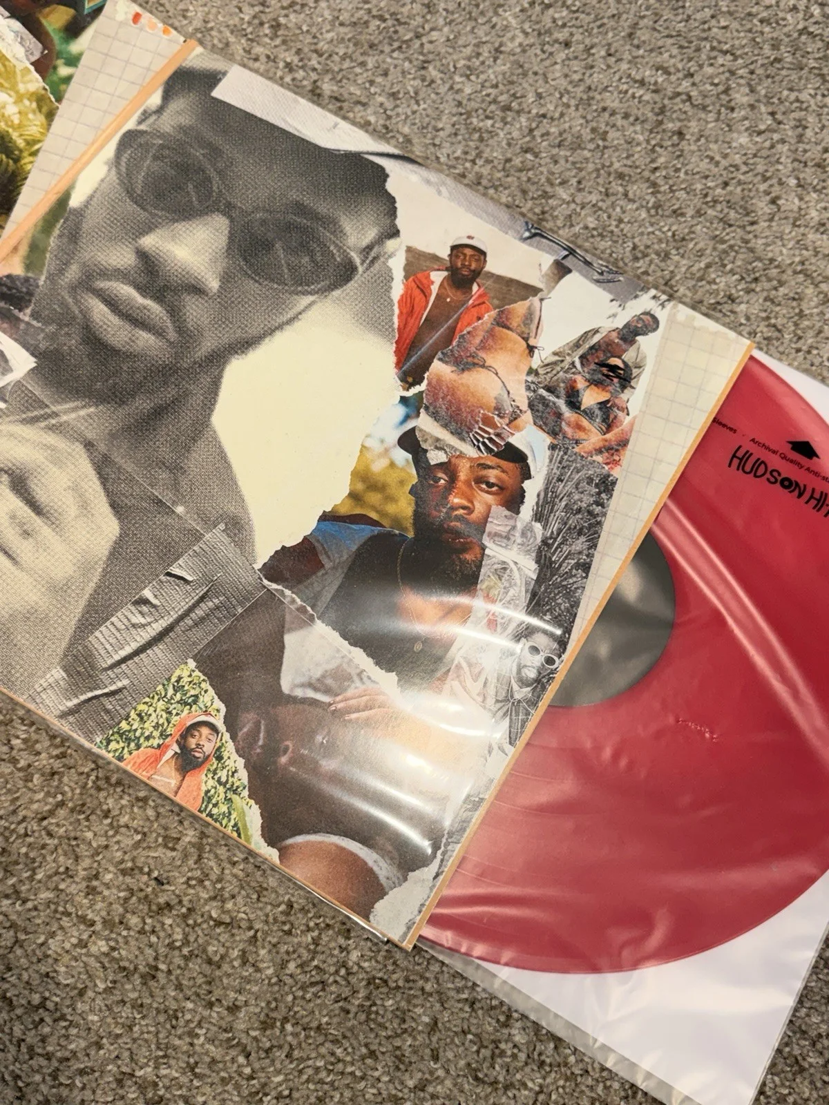 Brent Faiyaz Signed Sonder Son Vinyl LP Red VERY RARE, JSA Authenticated, image 4