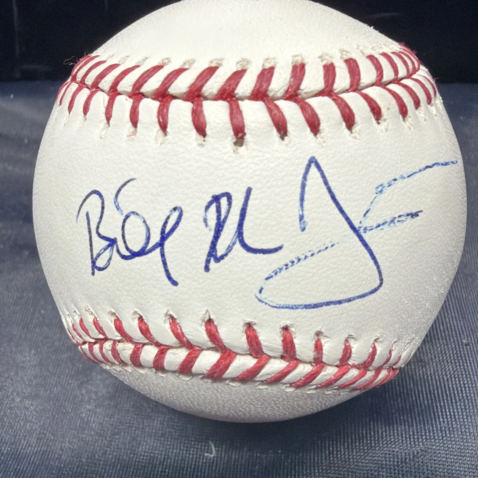 Billy Bob Thornton — Billy Bob Thornton Bad Santa Signed Official MLB Baseball JSA COA, image 2