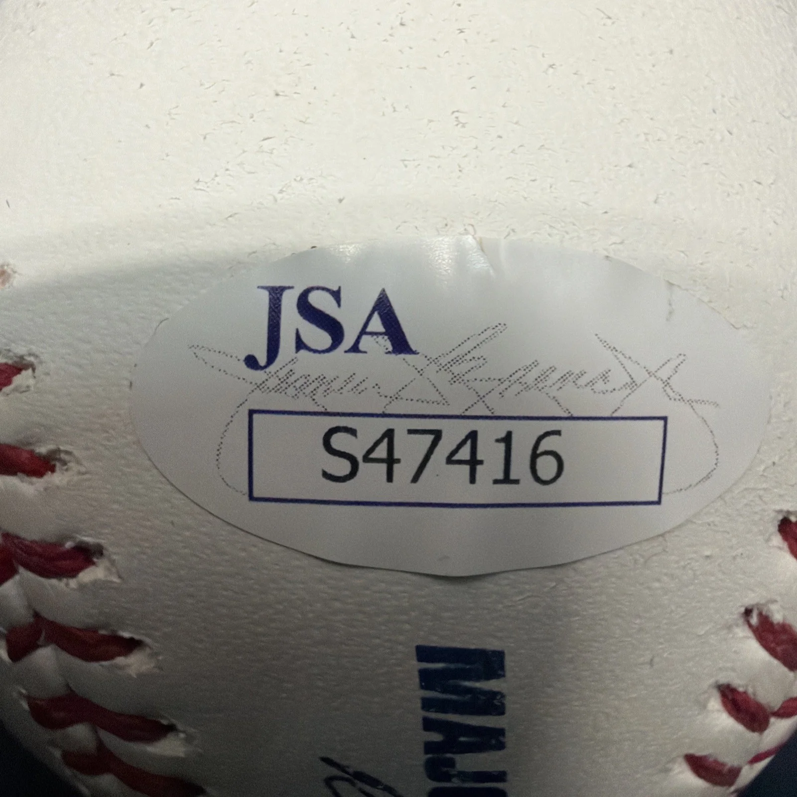Billy Bob Thornton — Billy Bob Thornton Bad Santa Signed Official MLB Baseball JSA COA, image 3