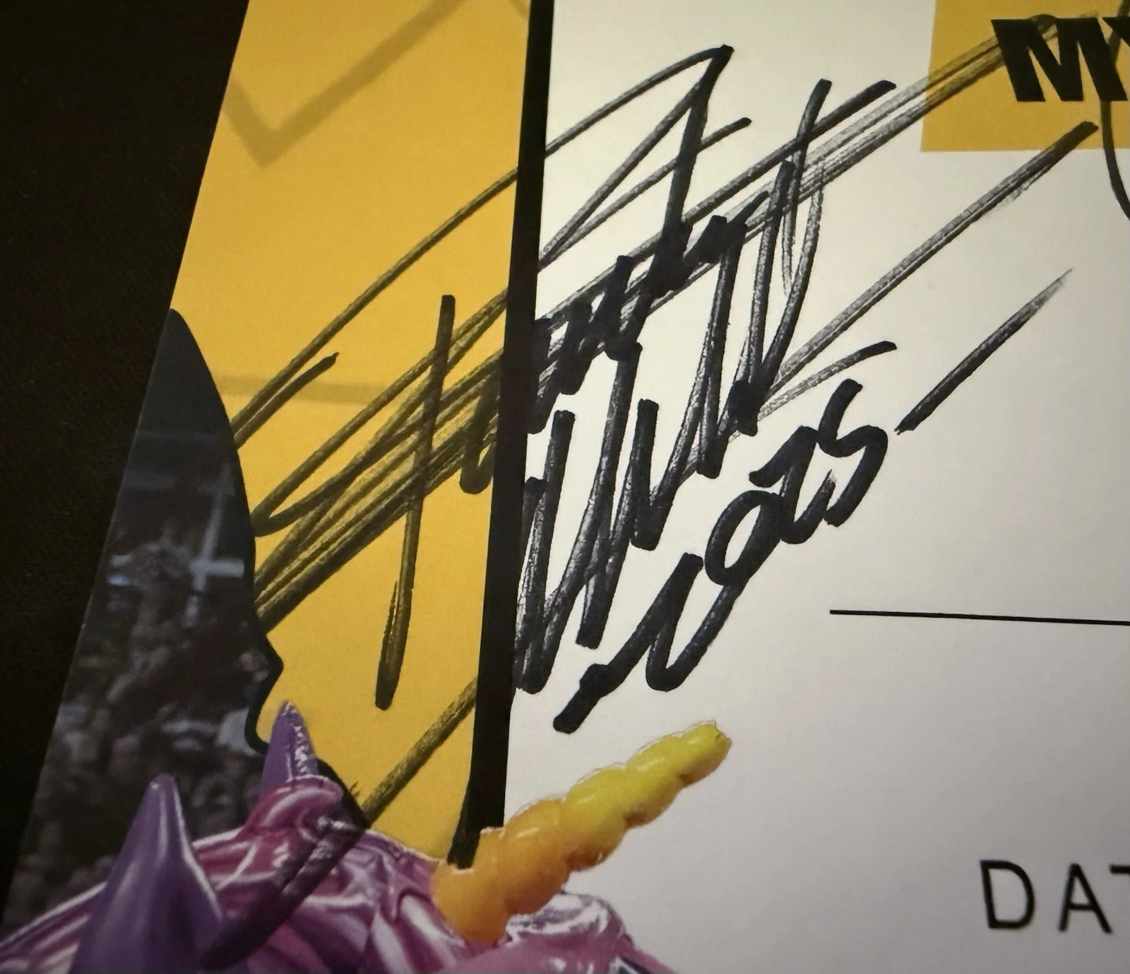 Monster Jam Signed Certificate My First Monster Jam 7 Autographs 2024, image 3