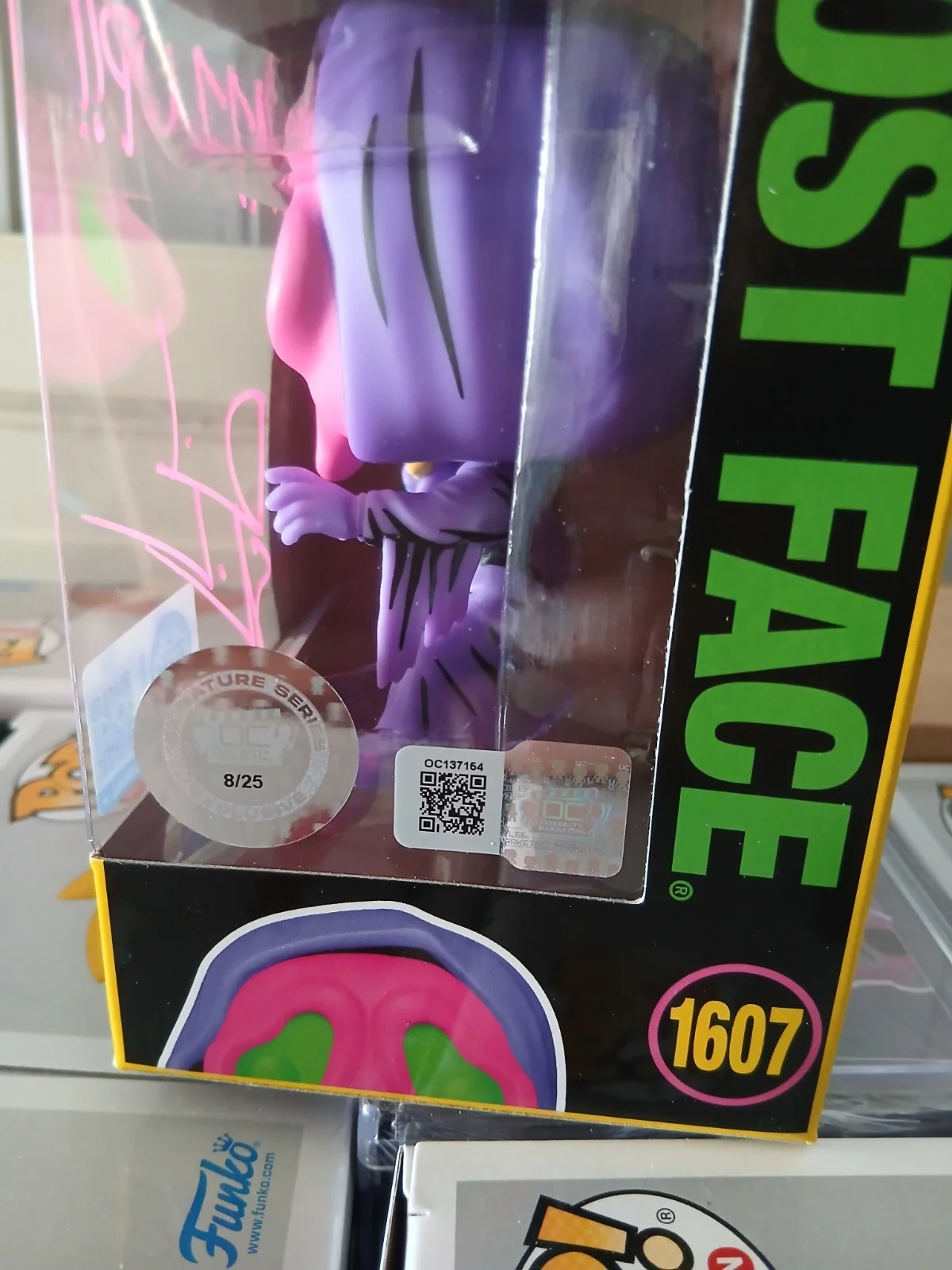 Dave Sheridan Autographed Scary Movie Wazz Up!! Ghost Face Funko Pop 8/25 OCCM, изображение 4