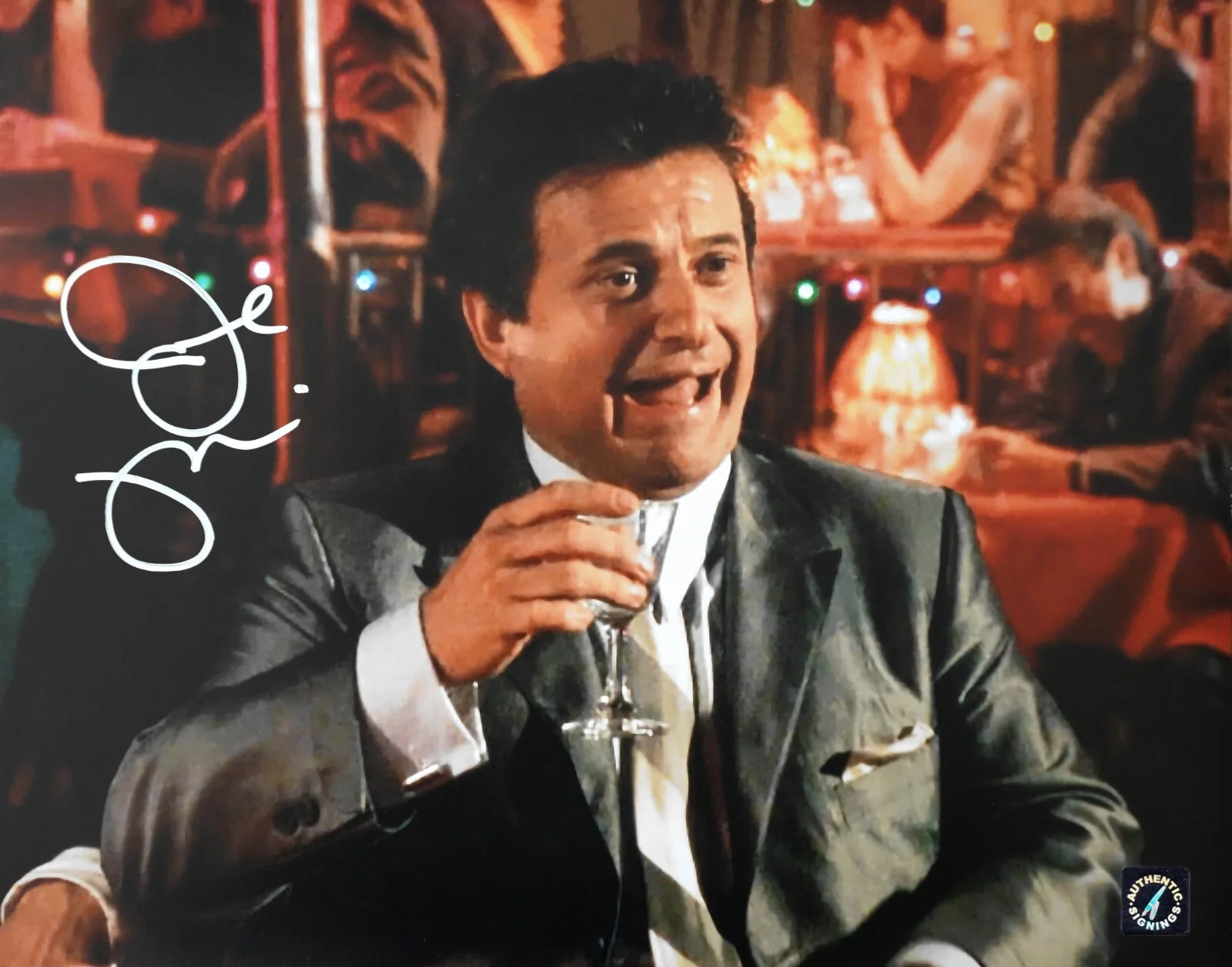 Joe Pesci — Joe Pesci Autographed GOODFELLAS 11x14 "FUNNY HOW" Photo ASI Proof