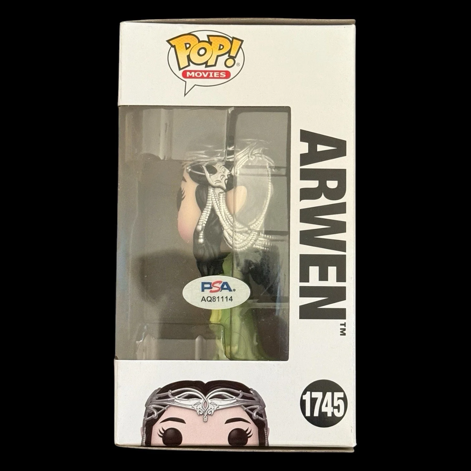 Liv Tyler Signed Arwen Funko Pop #1745 PSA/DNA COA Autograph Lord Of The Rings, изображение 2