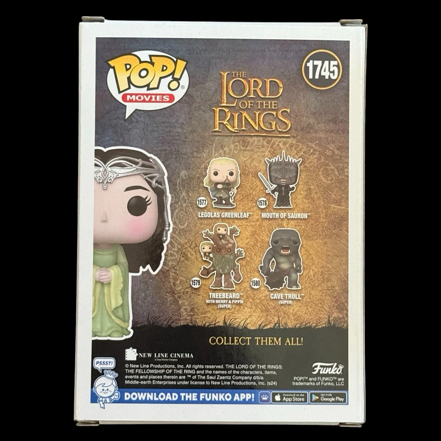 Liv Tyler Signed Arwen Funko Pop #1745 PSA/DNA COA Autograph Lord Of The Rings, изображение 3