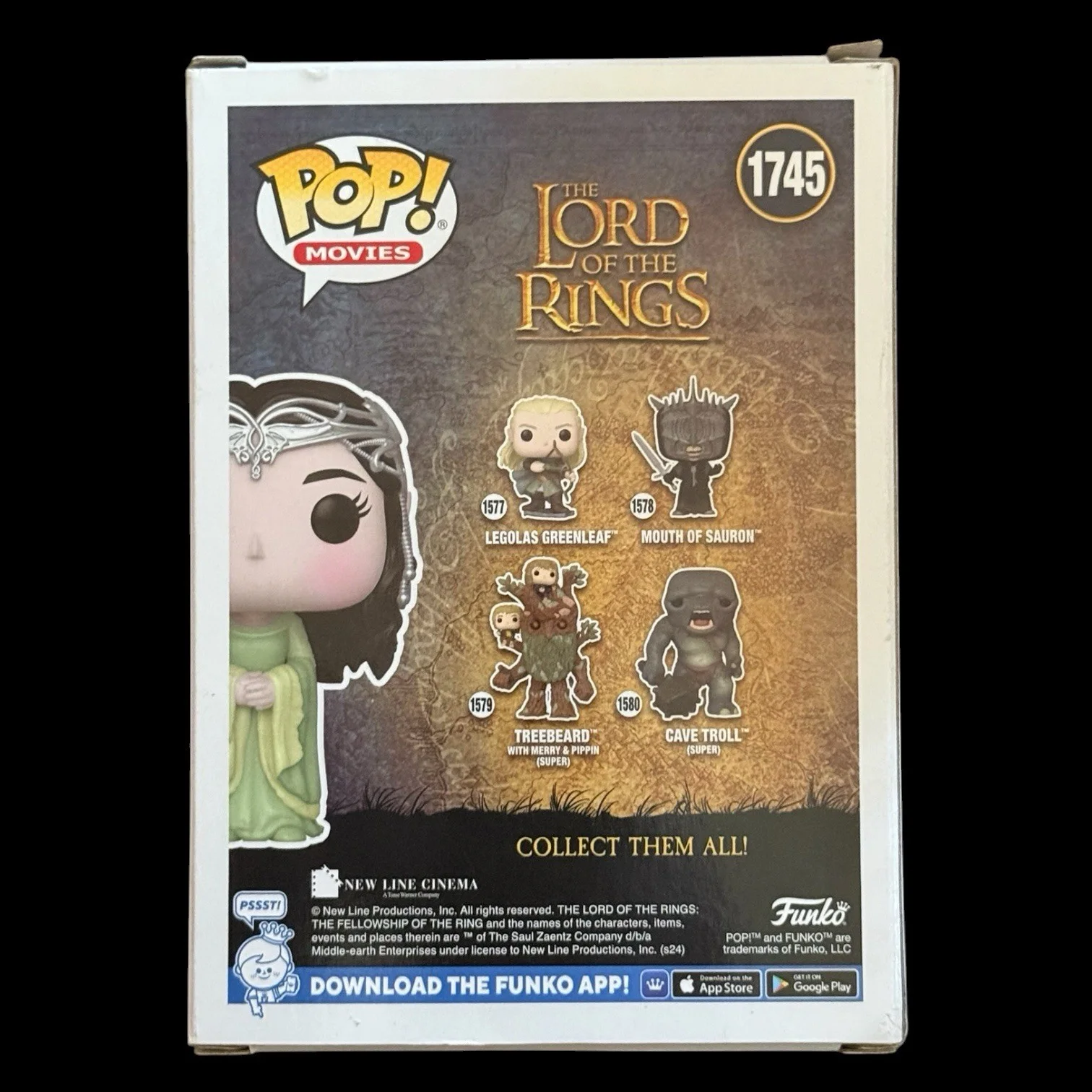 Liv Tyler Signed Arwen Funko Pop #1745 PSA/DNA COA Autograph Game Of Thrones, изображение 3
