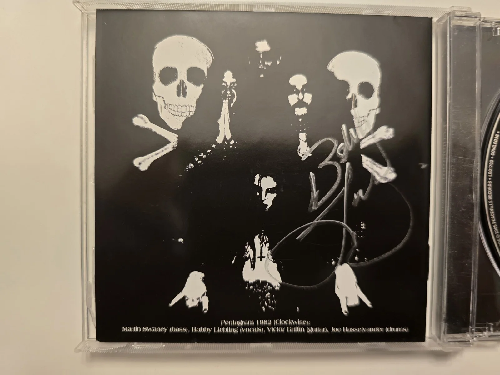 Pentagram Relentles Signed CD, image 2