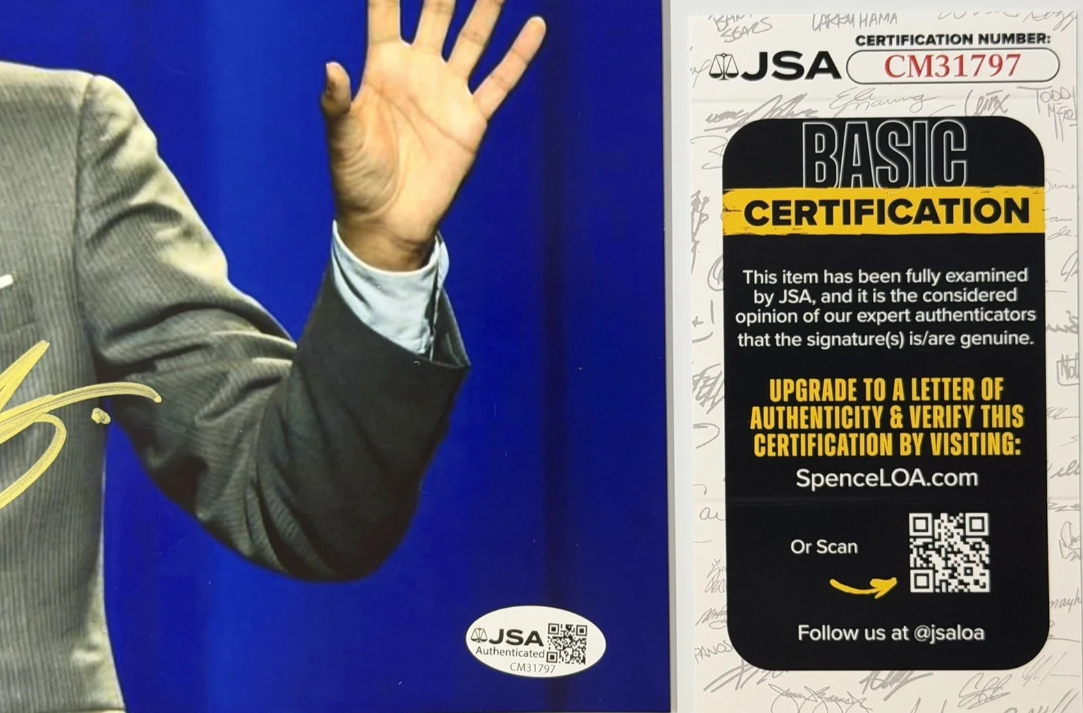 Aziz Ansari — Aziz Ansari Signed Autographed 8x10 Photo Actor Comedian JSA Certified, изображение 5