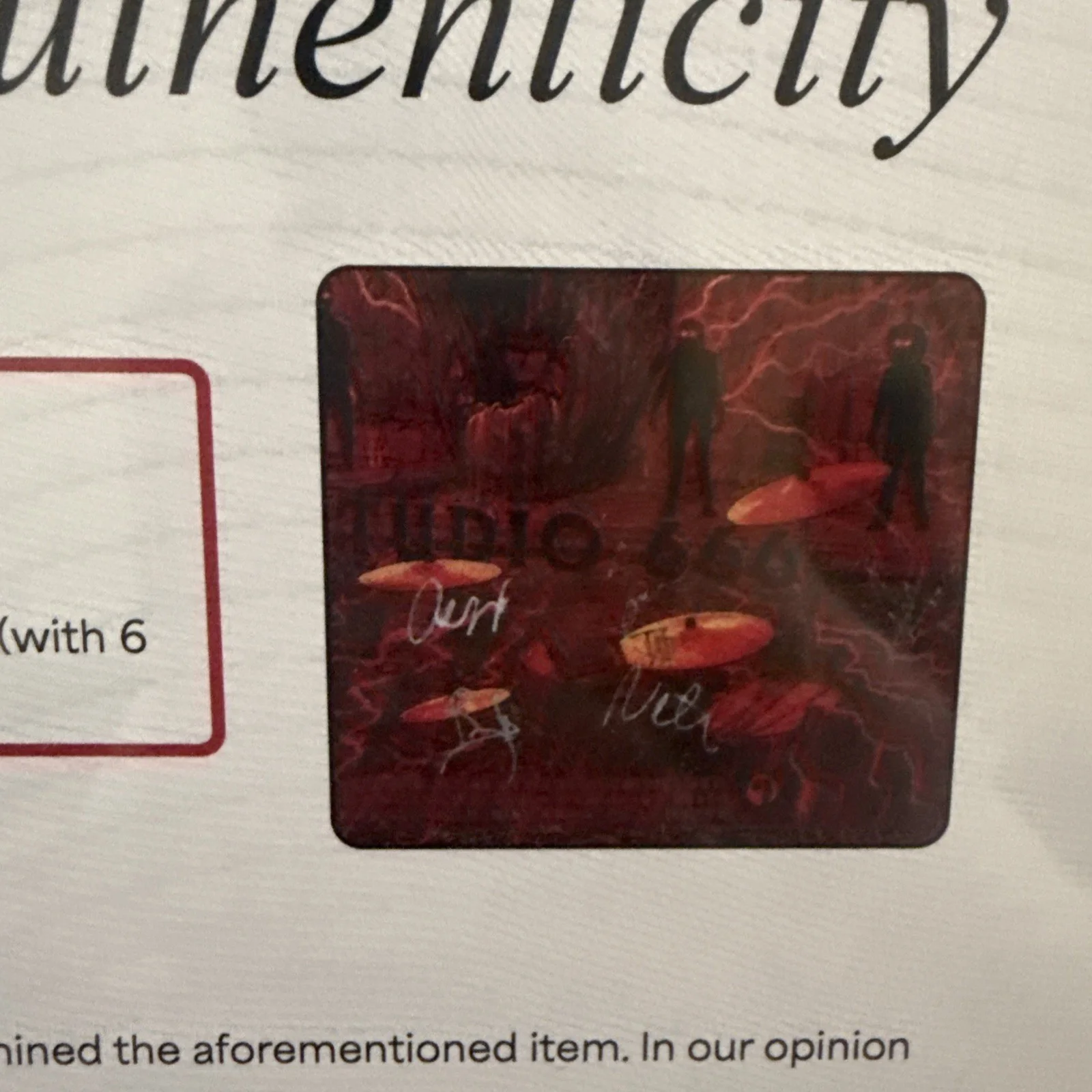 U2 Multi SIGNED AUTOGRAPHED FRAMED UNDER A BLOOD READ SKY ALBUM LP PSA COA, image 4