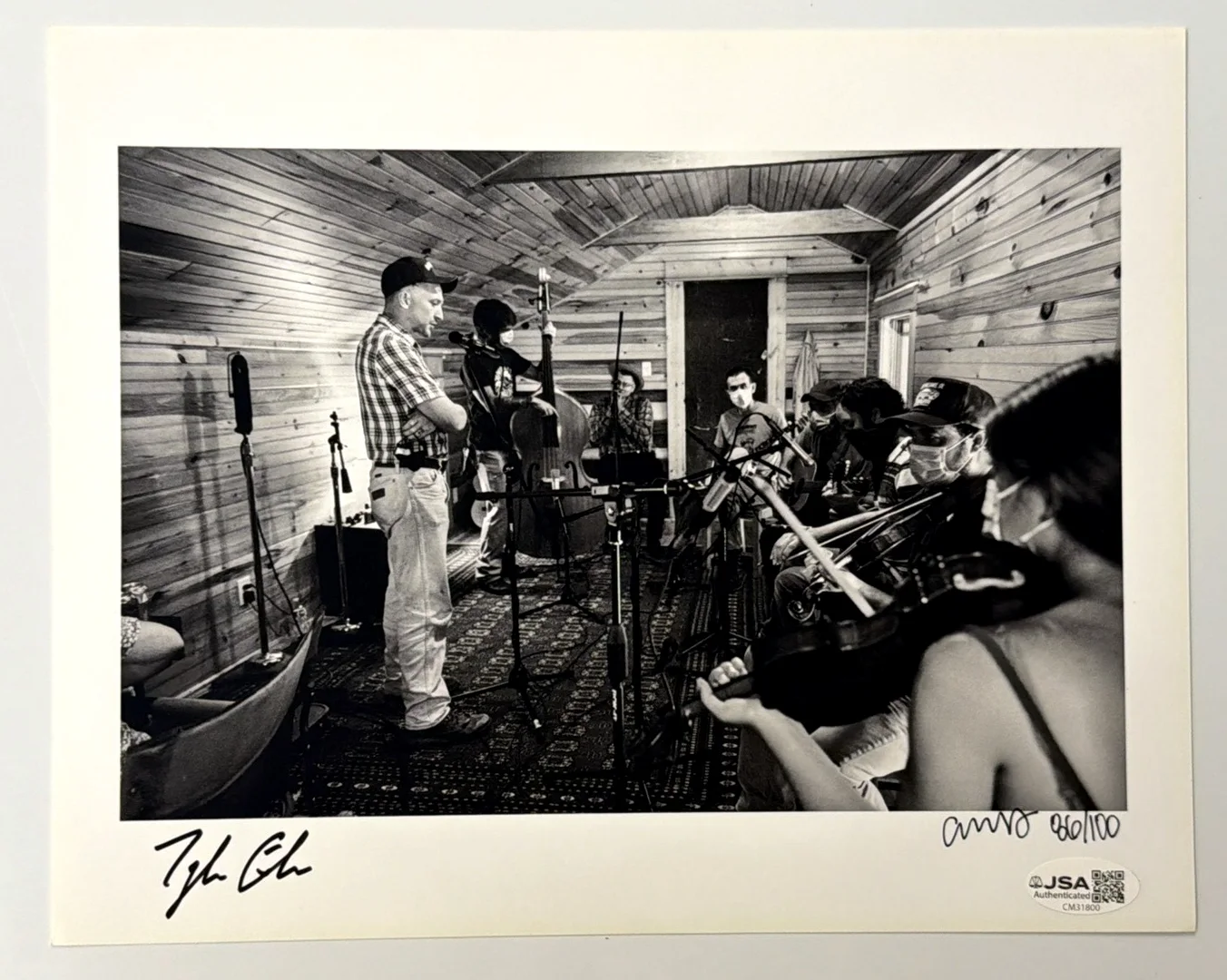Tyler Childers Signed Autograph 8x10 Photo Purgatory JSA Certified #/100, image 2