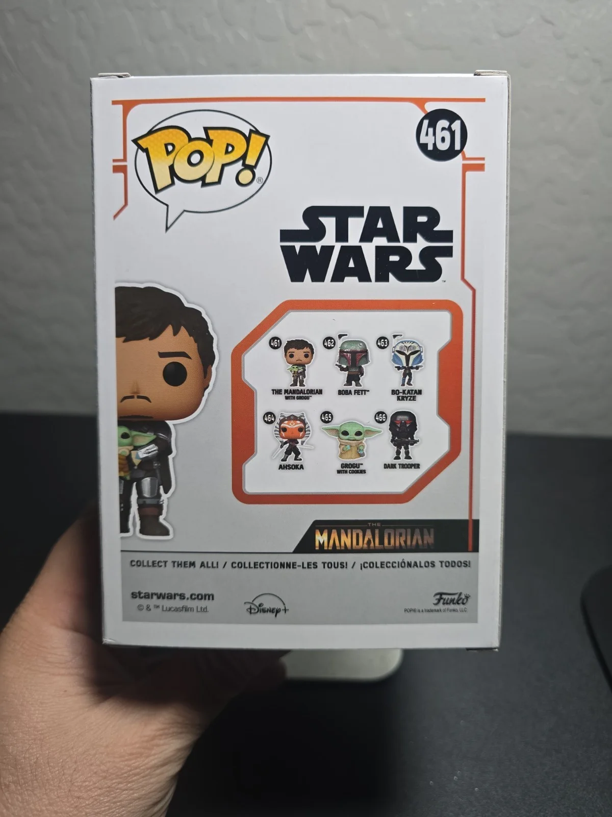 Pedro Pascal — Pedro Pascal Signed Funko Pop #461 The Mandalorian Star Wars SWAU Certified Auto, изображение 3