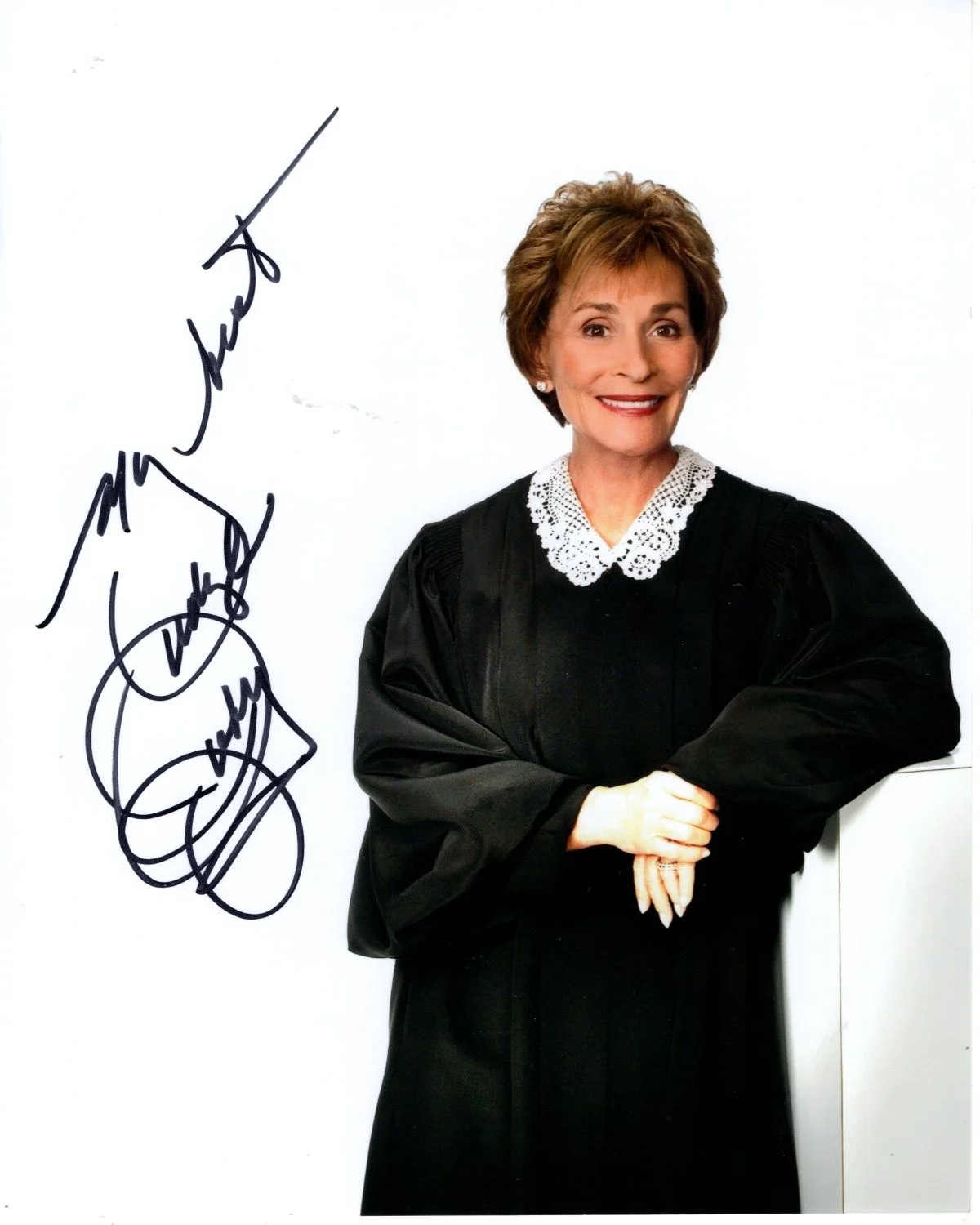 Judy Sheindlin — JUDGE JUDY SHEINDLIN Signed 8x10 Photo w/ Hologram COA
