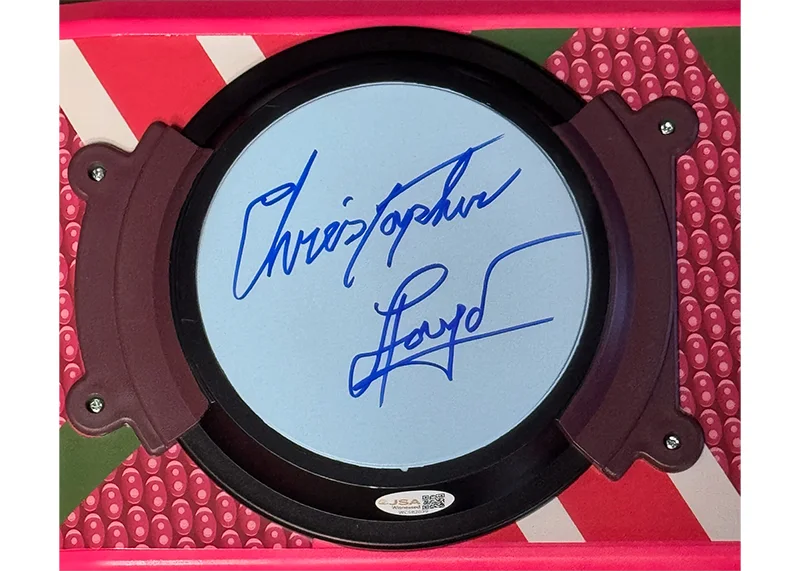 Christopher Lloyd Signed Back to the Future Hoverboard JSA, изображение 2