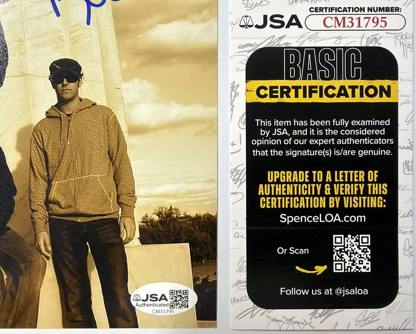 Umphrey’s McGee Group Signed Autographed 8x10 Photo JSA Certified 6 Signatures, изображение 4