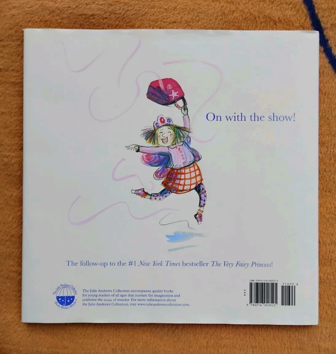 A Very Fairy Princess Takes The Stage Signed Julie Andrews Emma Hamilton Book, изображение 3