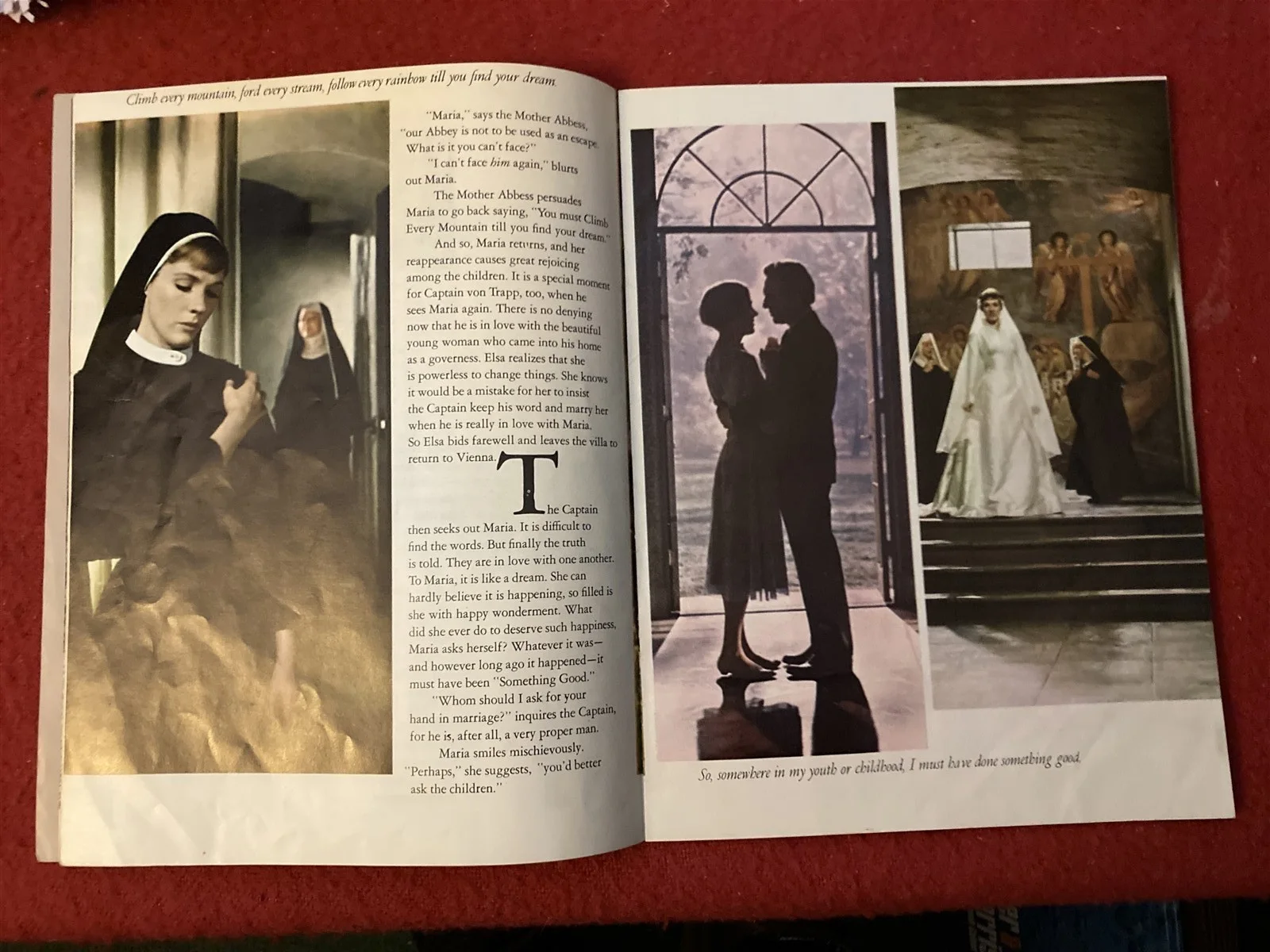 THE SOUND OF MUSIC ORIGINAL VINTAGE CINEMA PROGRAMME FROM 1965 LOVELY EXAMPLE, изображение 3