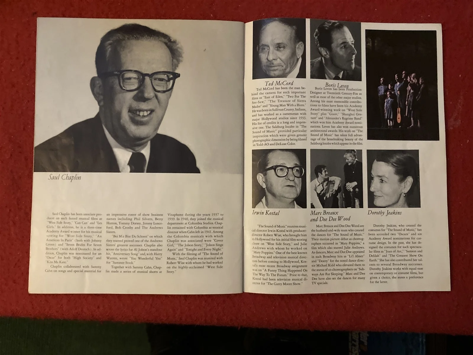 THE SOUND OF MUSIC ORIGINAL VINTAGE CINEMA PROGRAMME FROM 1965 LOVELY EXAMPLE, изображение 5