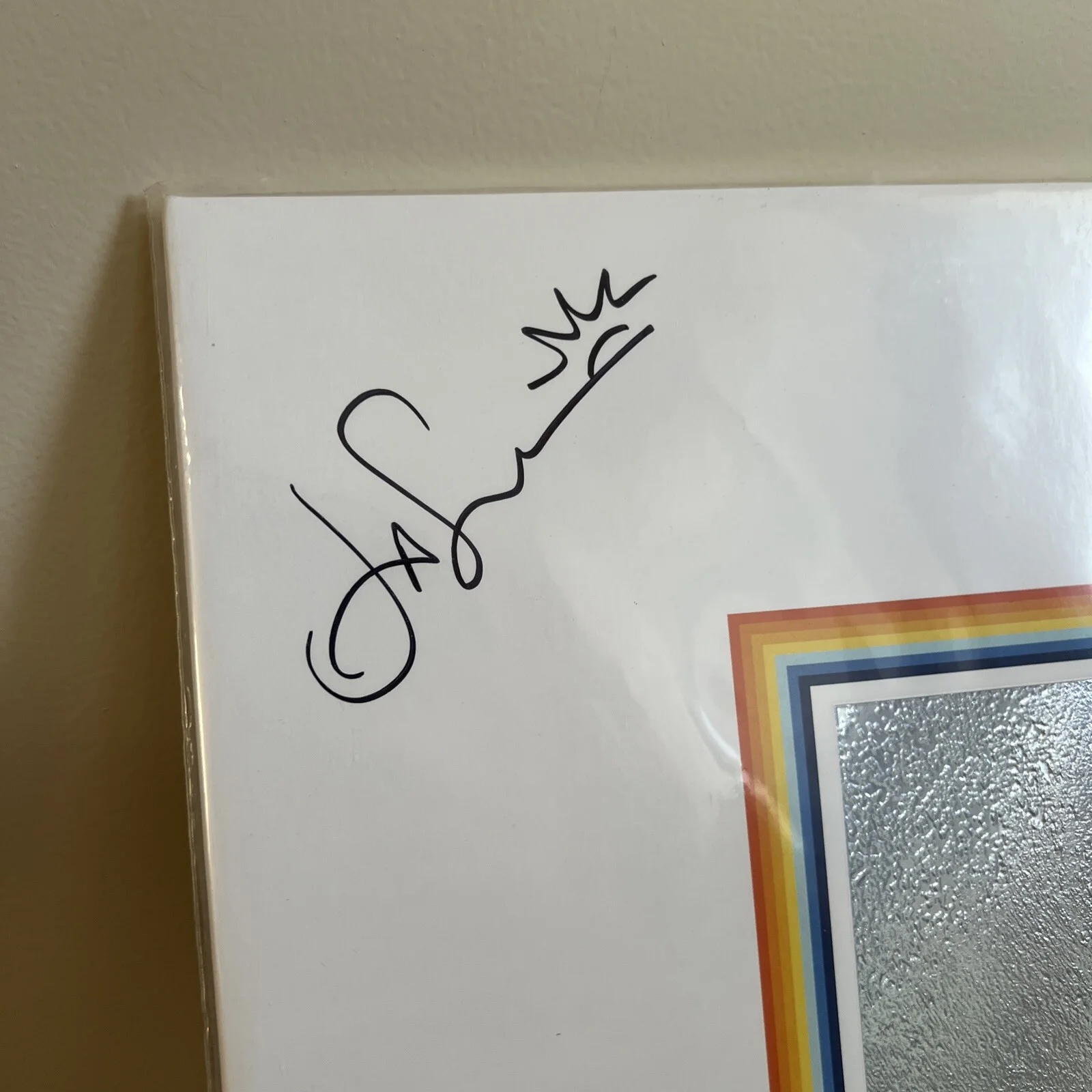 Jason Mraz Autographed Signed Look For The Good Clear Vinyl LP *IN HAND!*, изображение 3