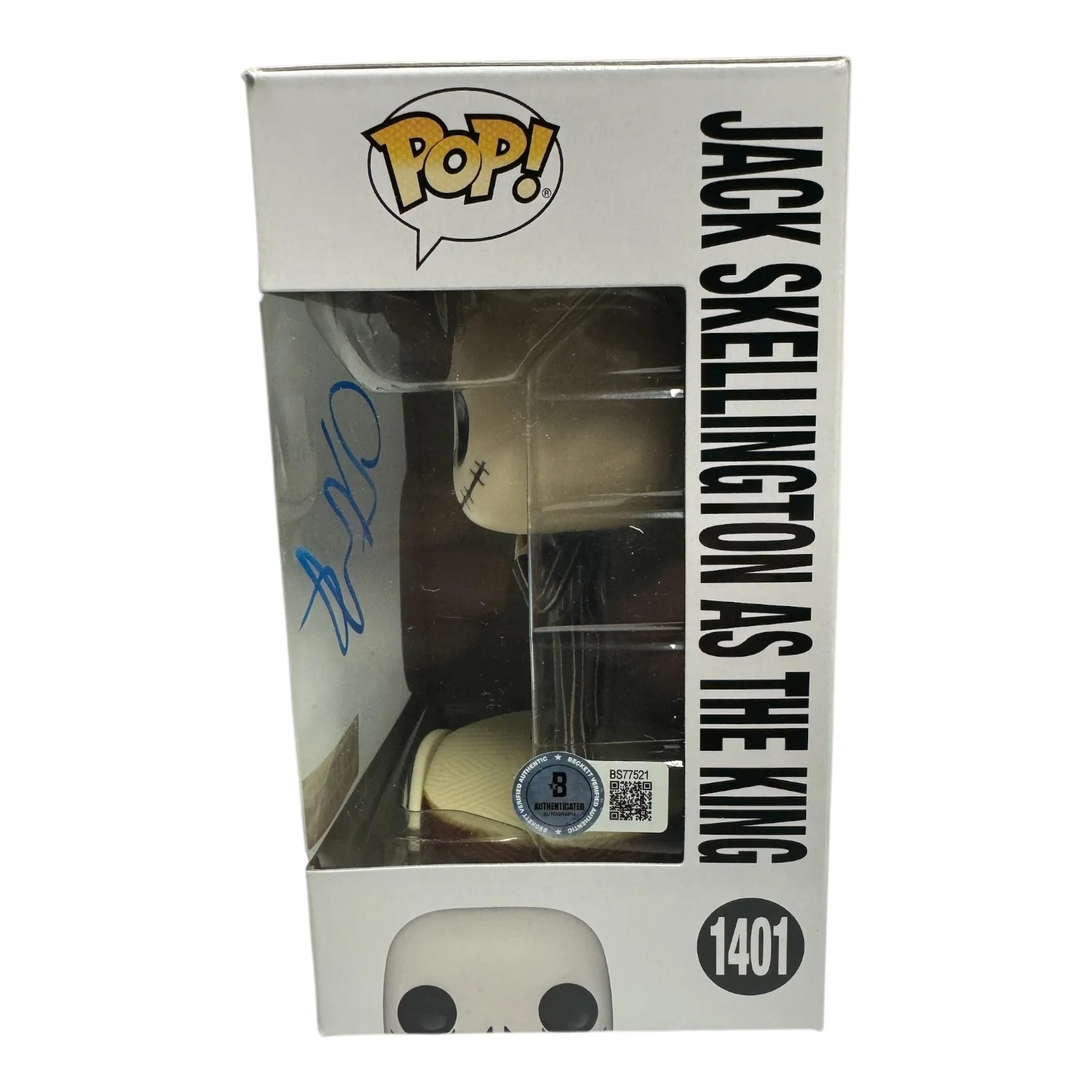 Tim Burton — Tim Burton Signed Auto The Nightmare Before Christmas Funko Pop 1401 Beckett BAS, image 2