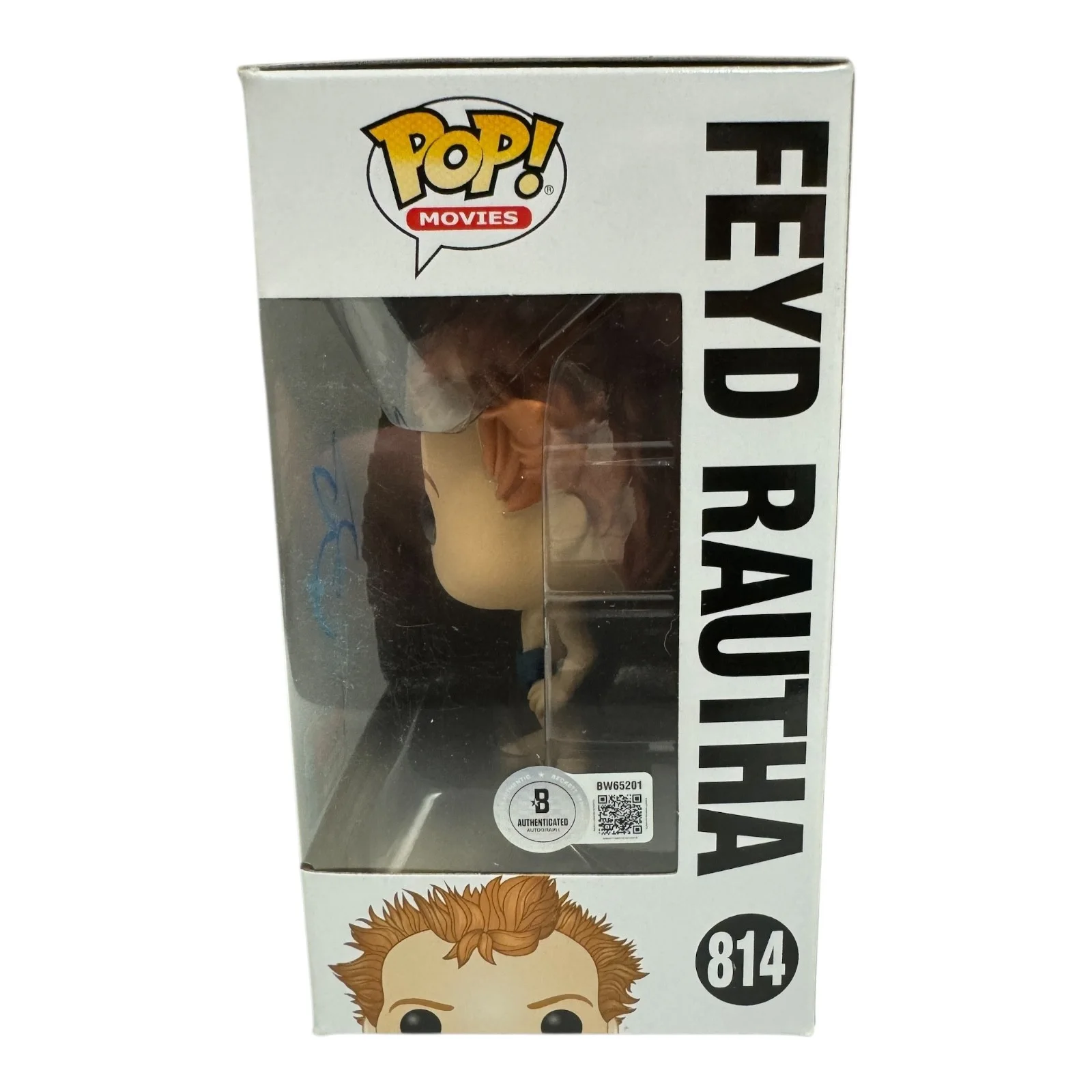 AUSTIN BUTLER — AUSTIN BUTLER SIGNED AUTOGRAPH FUNKO POP DUNE 814 BECKETT BAS FEYD RAUTHA, image 2