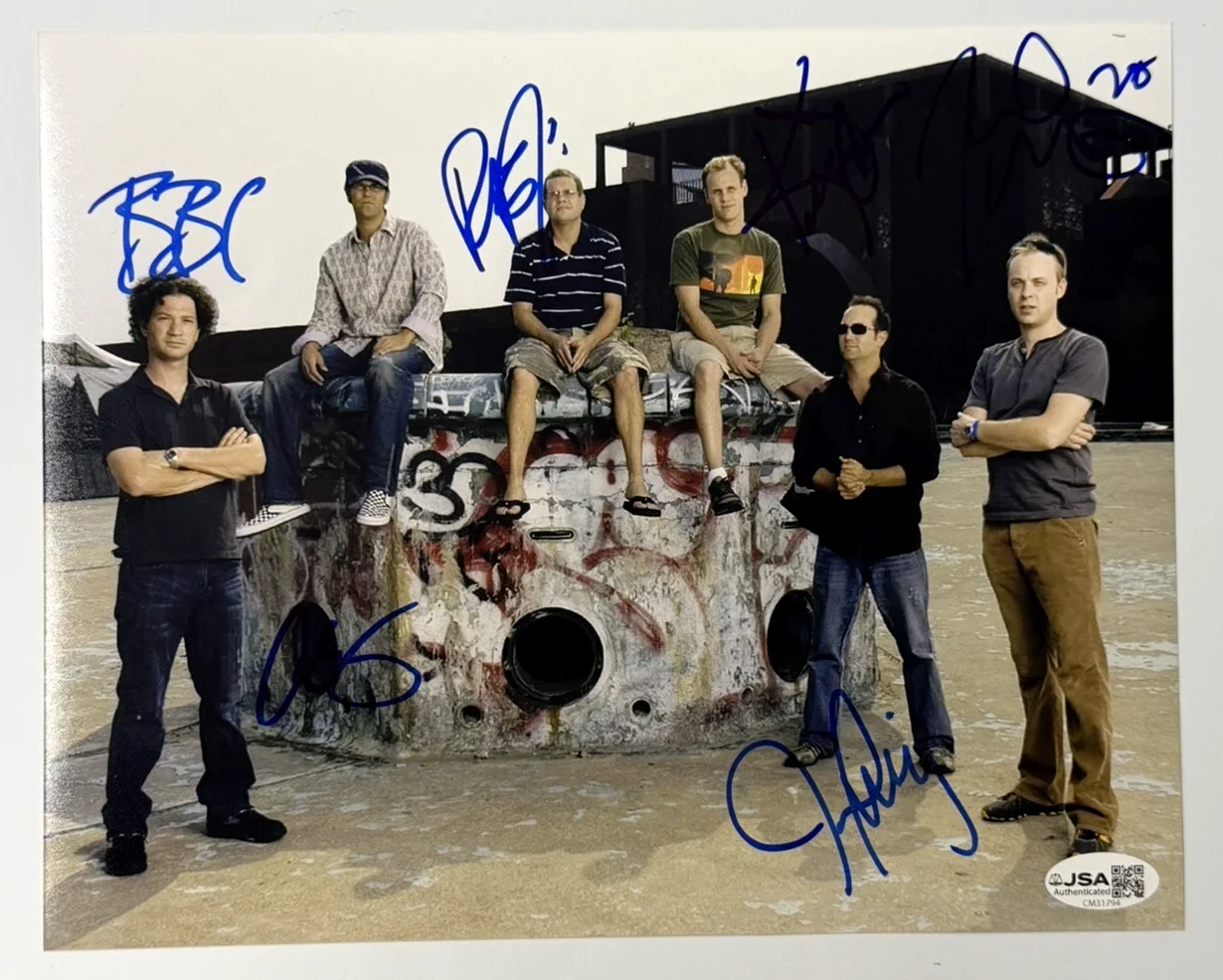 Umphrey’s McGee Group Signed Autographed 8x10 Photo JSA Certified 6 Signatures, изображение 2