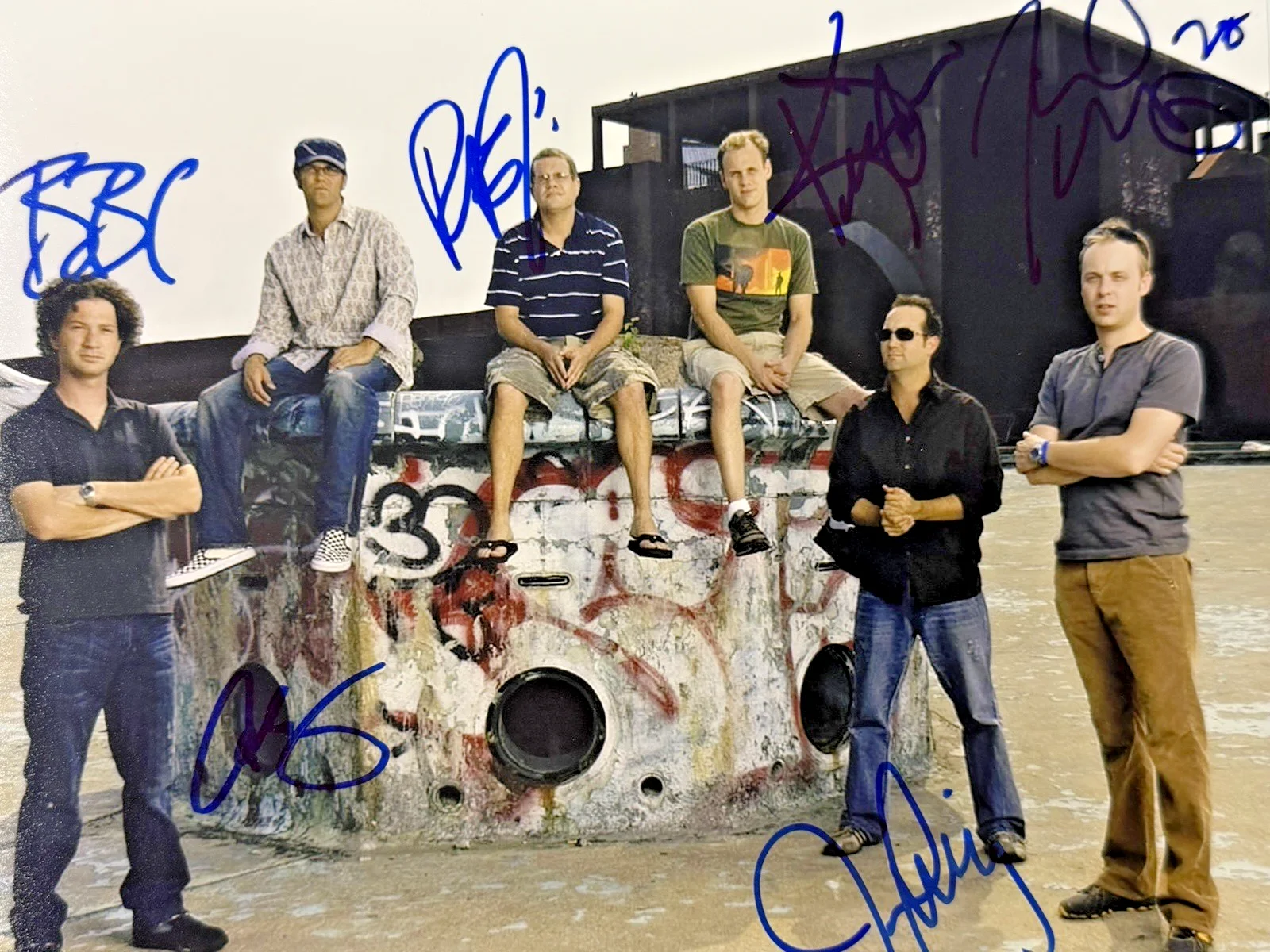 Umphrey’s McGee Group Signed Autographed 8x10 Photo JSA Certified 6 Signatures, изображение 3