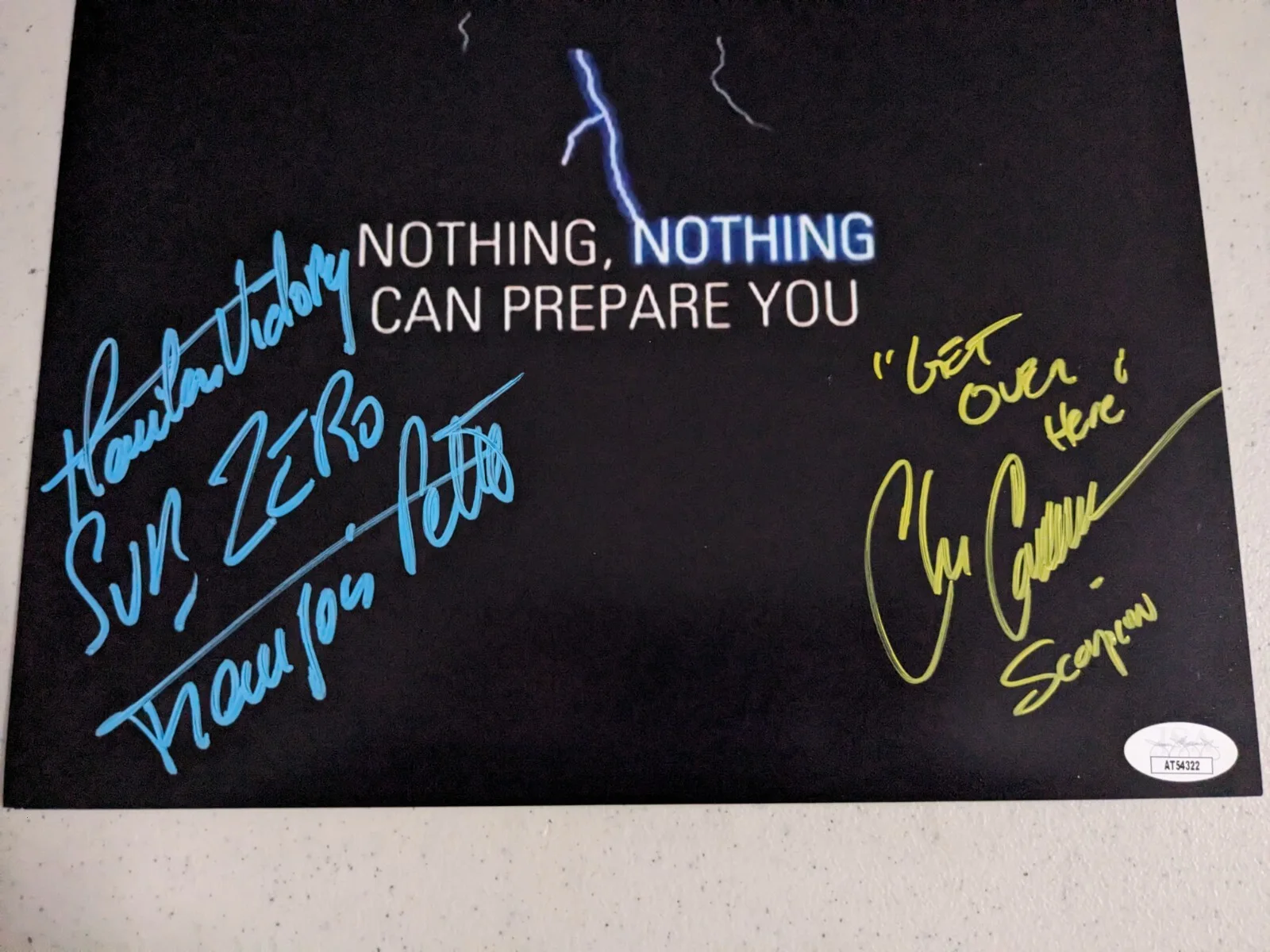 PETIT CASAMASSA 2x Signed 11x14 Photo Mortal Combat Flawless Victory JSA COA Y1, изображение 2