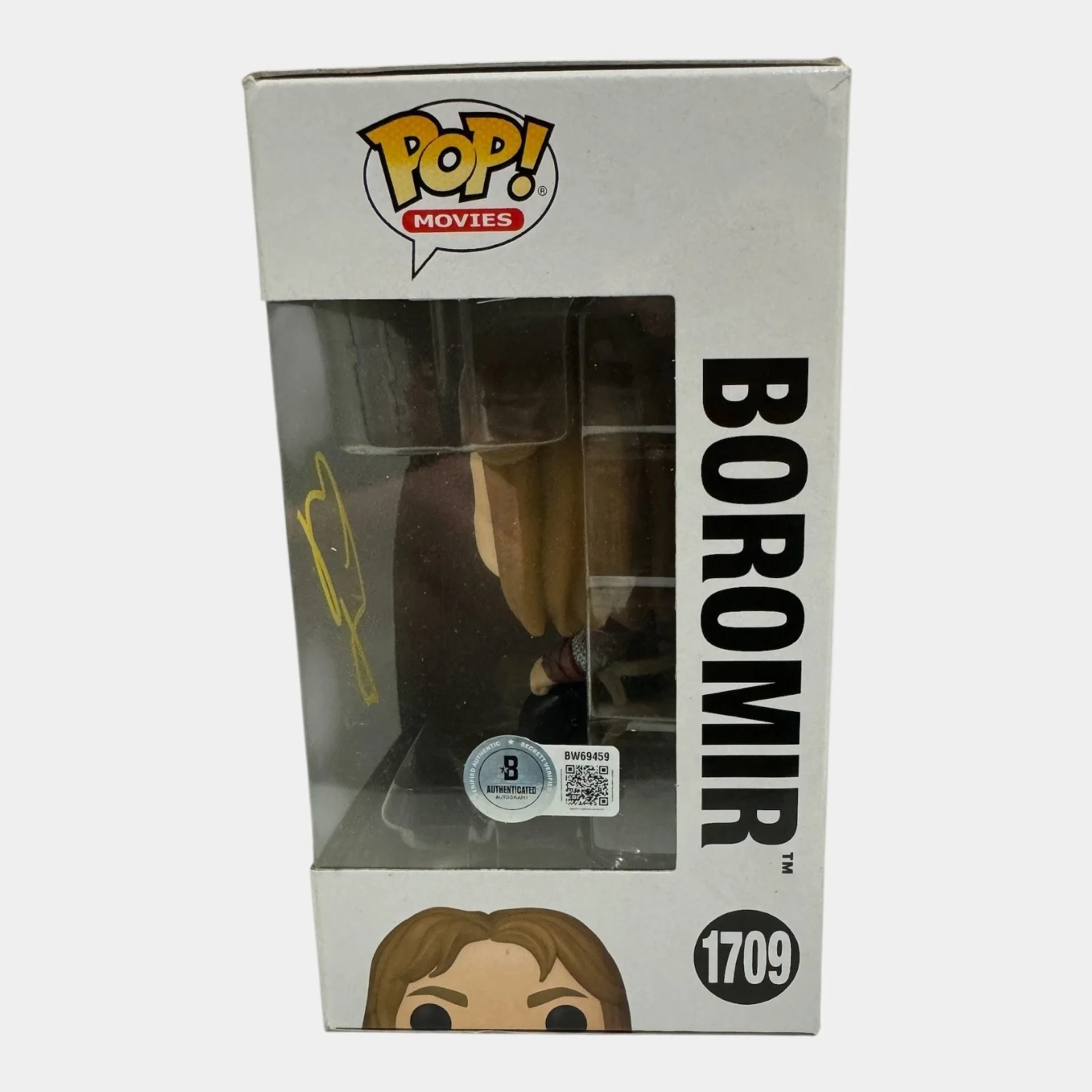 Sean Bean — Sean Bean Signed Autograph Lord Of The Rings Funko Pop 1709 Beckett BAS Boromir, изображение 2
