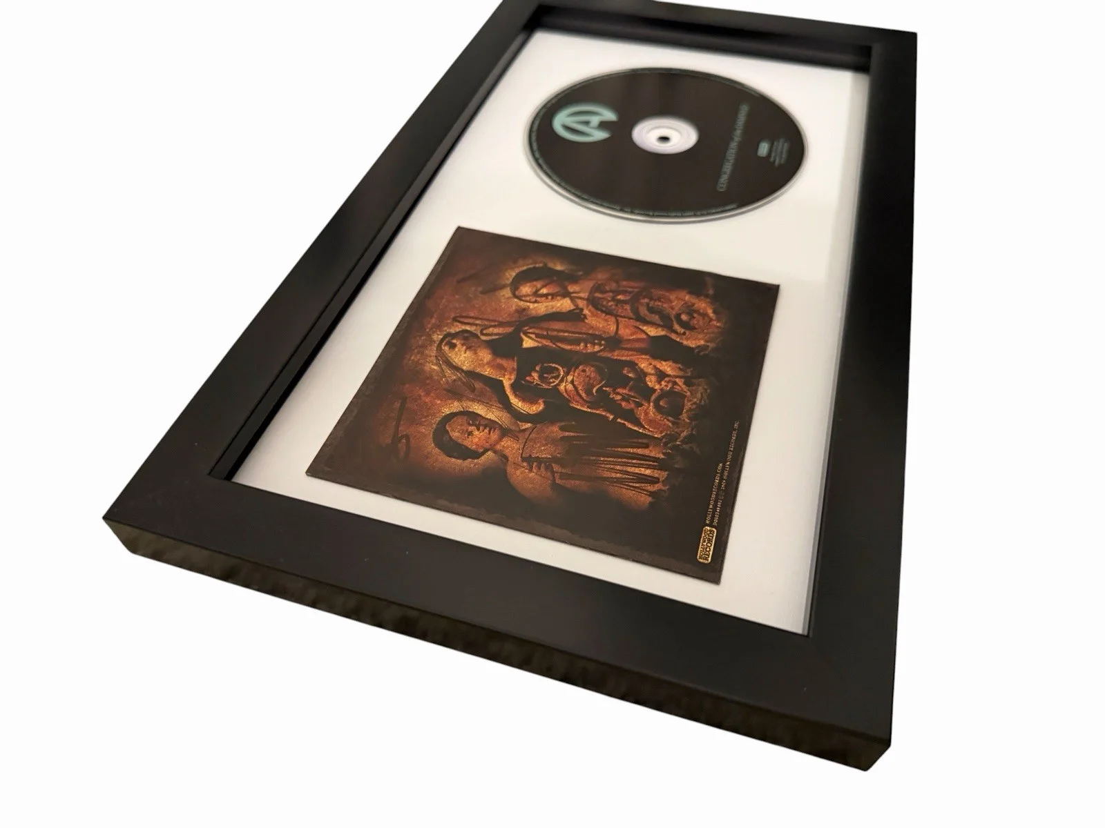 ATREYU SIGNED AUTOGRAPH x5 CONGREGTAION OF DAMNED FRAMED CD ALEX VARKATZAS +4, изображение 3