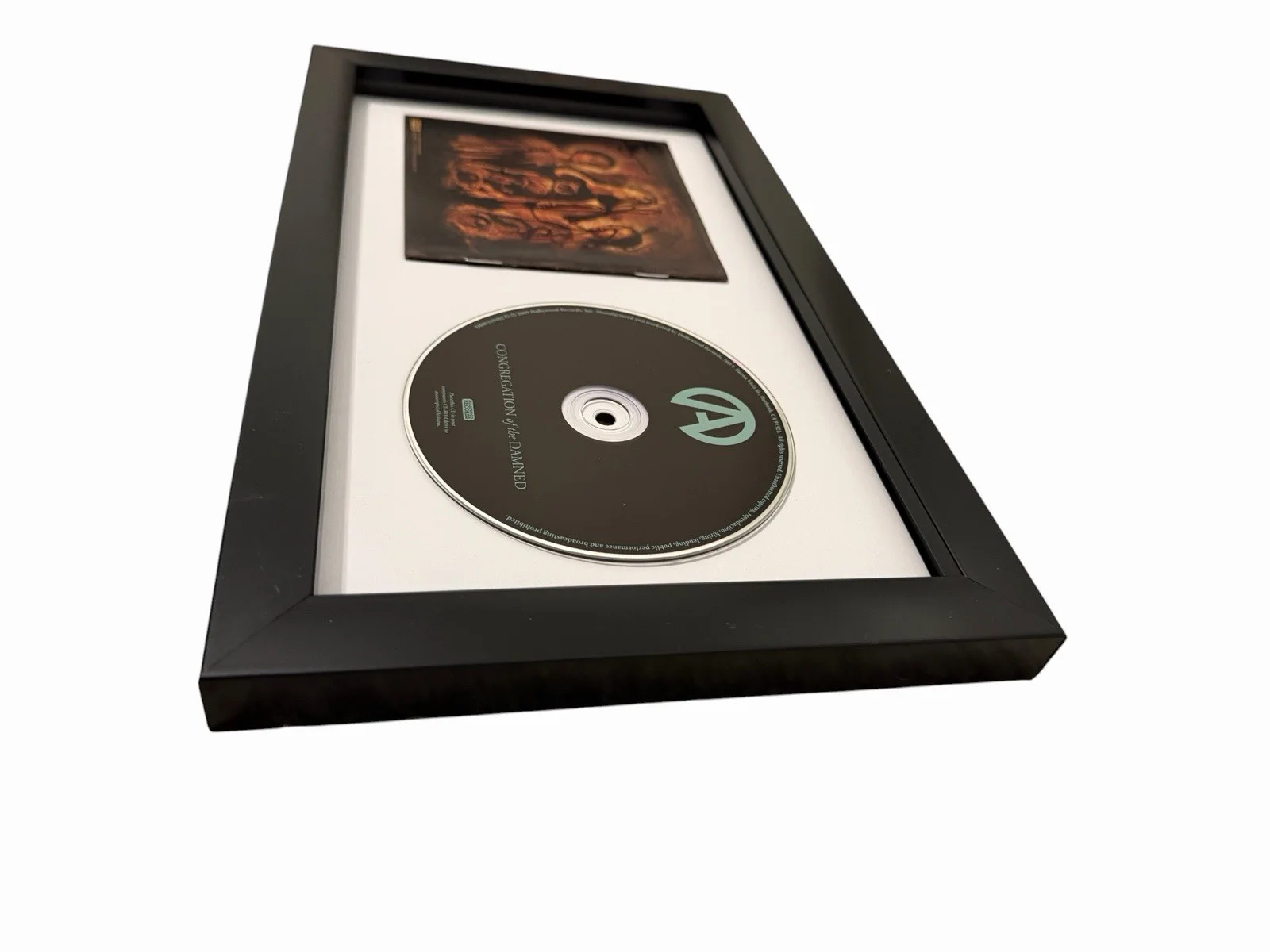 ATREYU SIGNED AUTOGRAPH x5 CONGREGTAION OF DAMNED FRAMED CD ALEX VARKATZAS +4, изображение 4