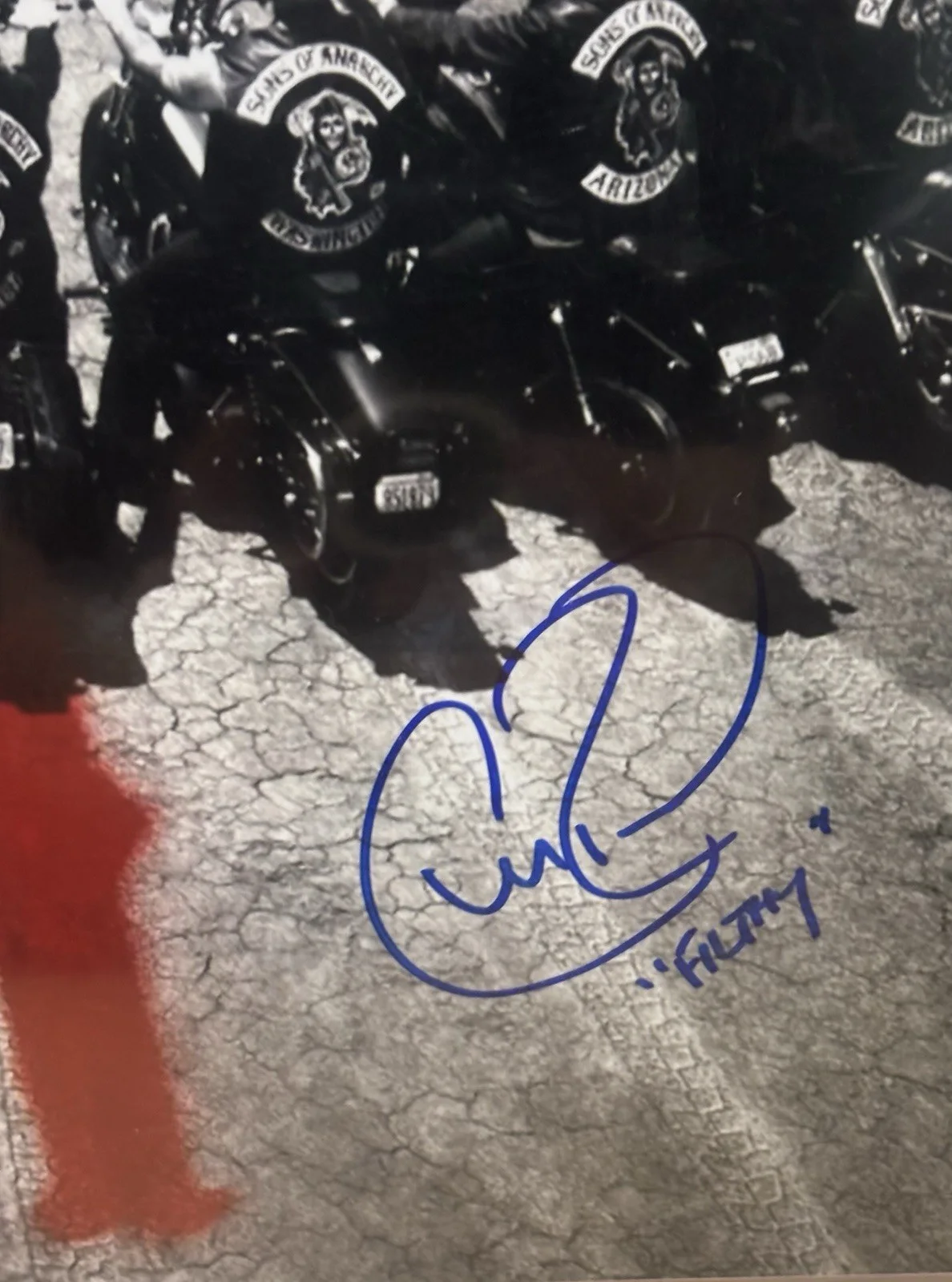 Christopher Douglas Reed Signed 11x14 Sons of Anarchy Cast Photo Autograph SOA, изображение 5