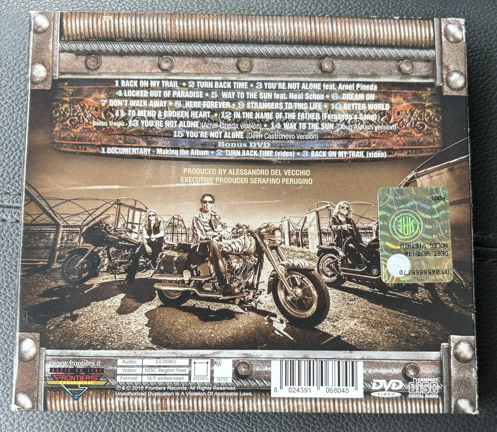 Revolution Saints Deluxe Edition CD/DVD - Autographed Whitesnake Night Ranger, image 2