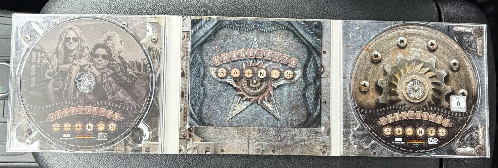 Revolution Saints Deluxe Edition CD/DVD - Autographed Whitesnake Night Ranger, image 3