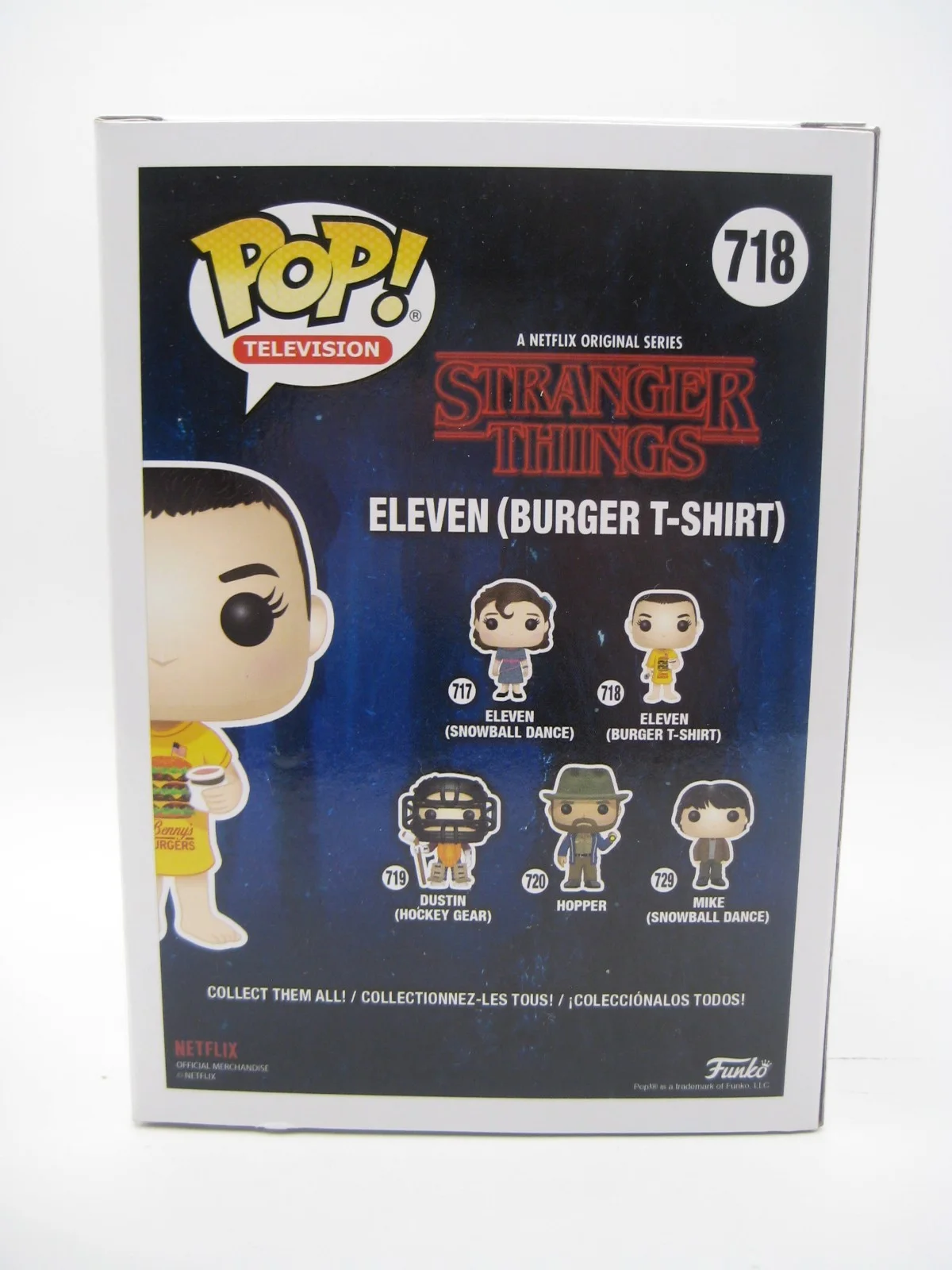 Millie Bobby Brown — MILLIE BOBBY BROWN AUTOGRAPH SIGNED ELEVEN BURGER T-SHIRT 718 FUNKO POP WITH COA, изображение 4