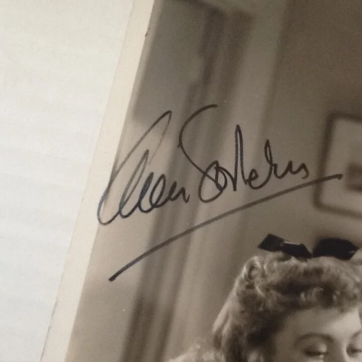 Ann Sothern & James Craig SIGNED DW Photo MGM Film Actors Maisie 1943 Comedy, изображение 4