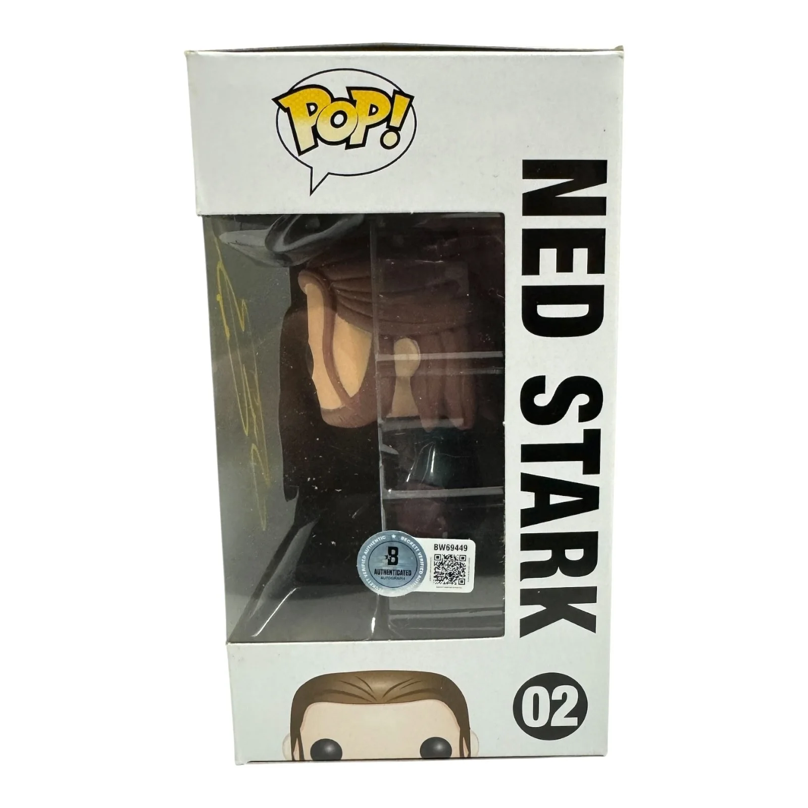 Sean Bean — Sean Bean Signed Autograph Game Of Thrones Funko Pop 02 Beckett BAS Ned Stark, изображение 2