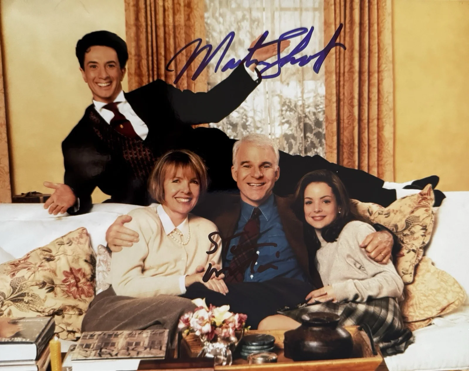 Steve Martin & Martin Short — Steve Martin & Martin Short Signed 8 X 10 Photo Father of the Bride COA #710814