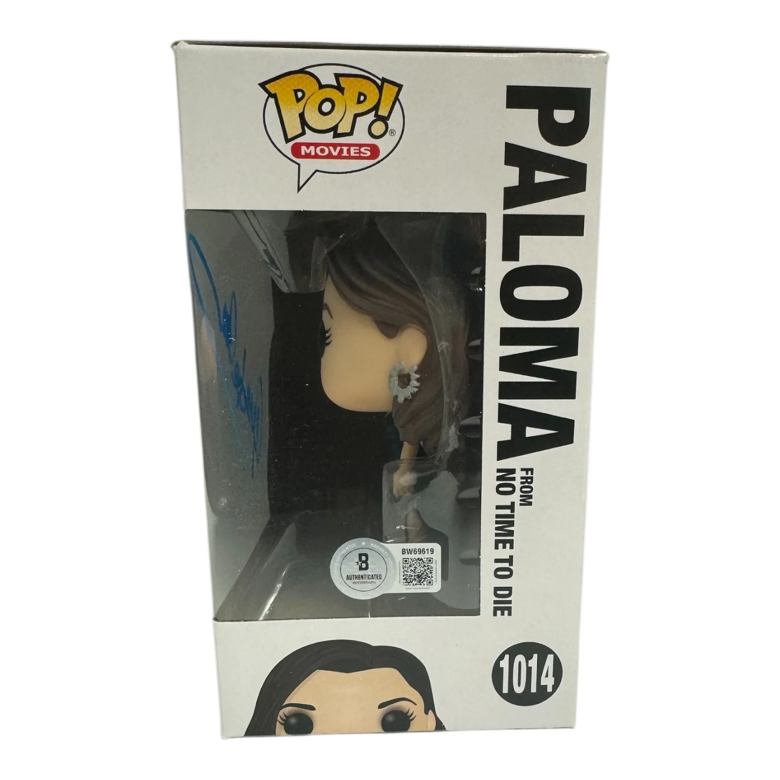 ANA DE ARMAS — ANA DE ARMAS SIGNED AUTOGRAPH JAMES BOND FUNKO POP 1014 BECKETT BAS COA 007, изображение 2