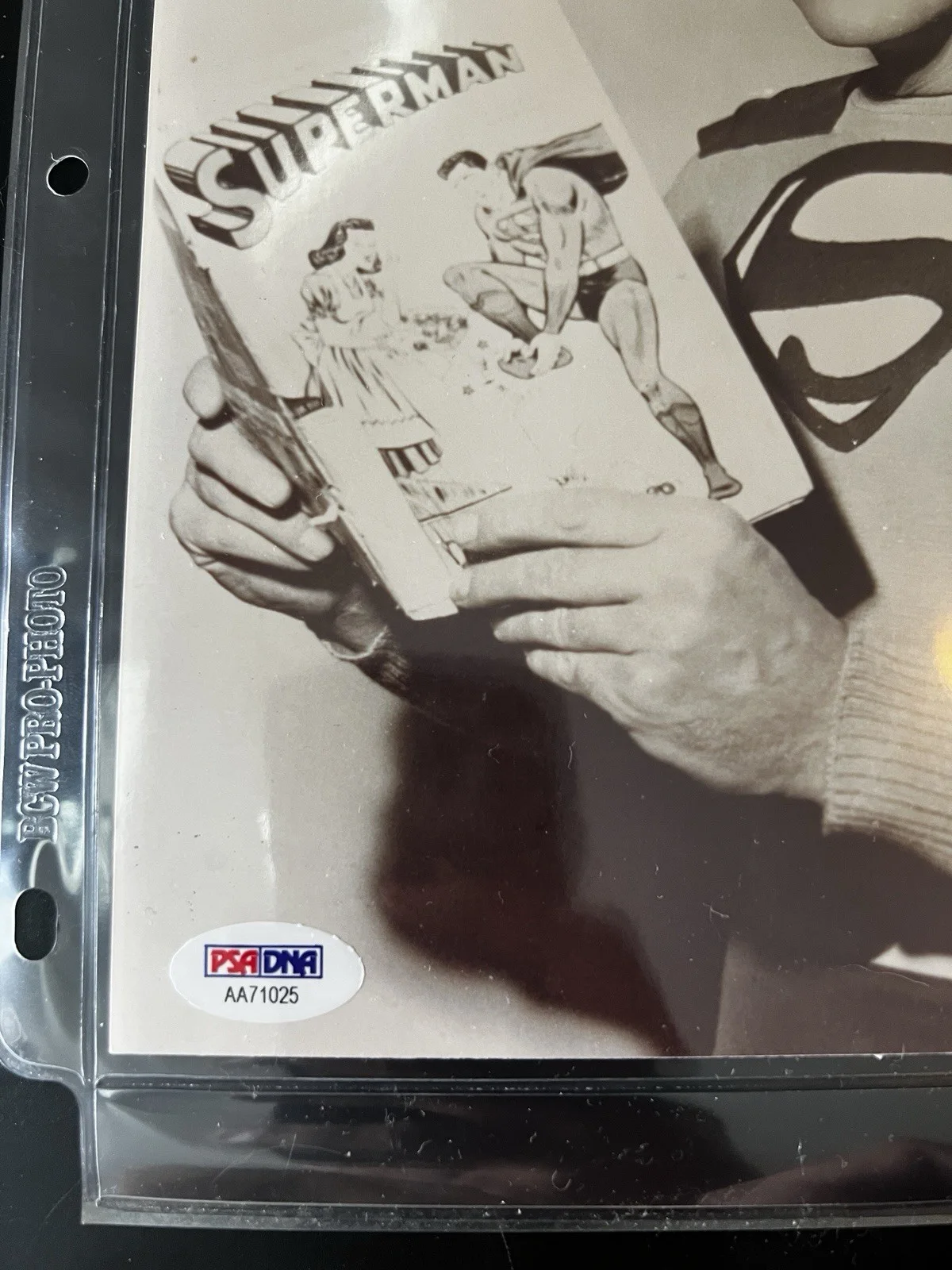 Kirk Alyn — Kirk Alyn Signed Superman 8x10 Photo PSA DNA, изображение 3