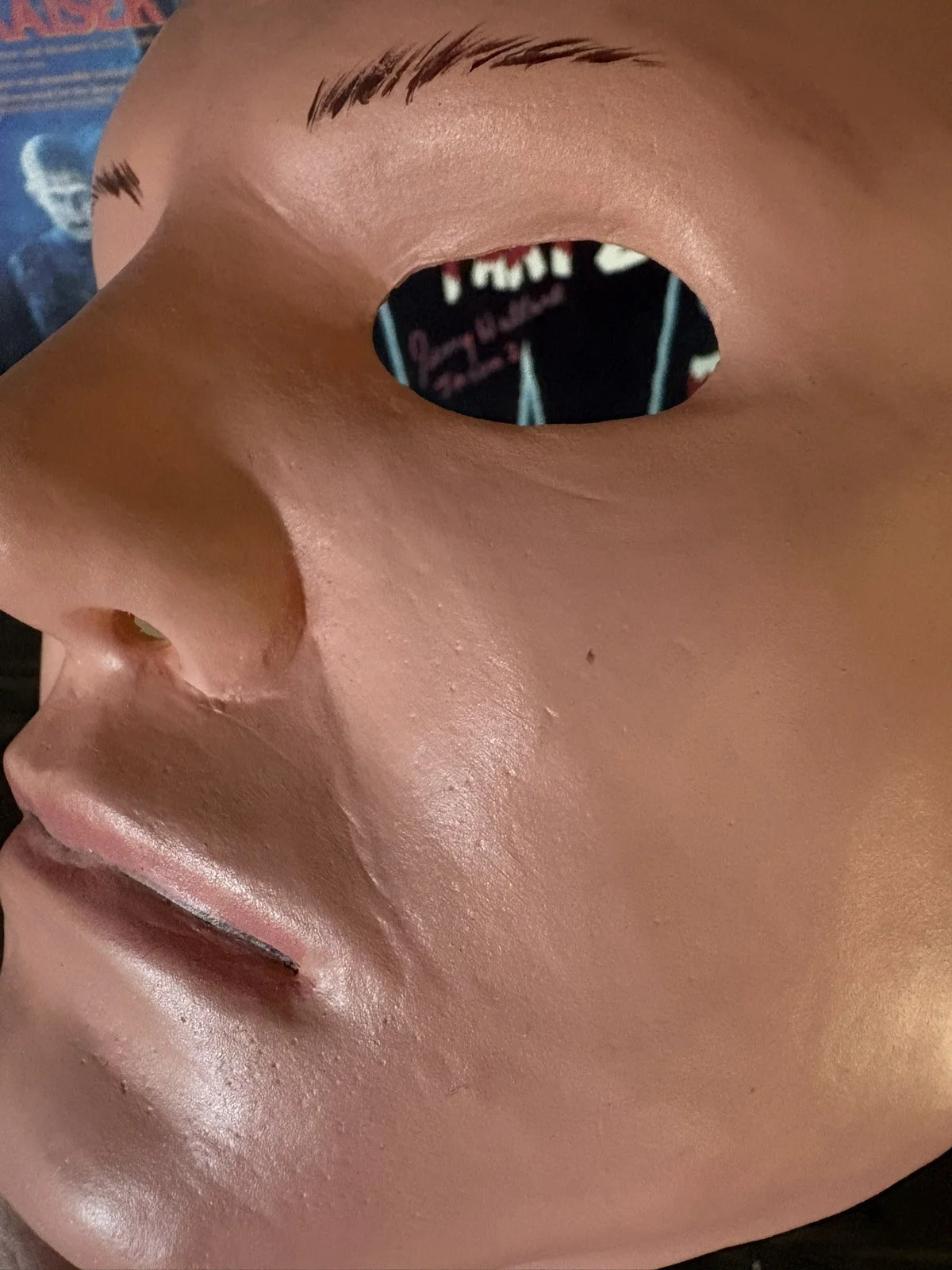 Brian Van Holt House Of Wax Signed Prop Mask House Of Wax Vincent Sinclair, изображение 4