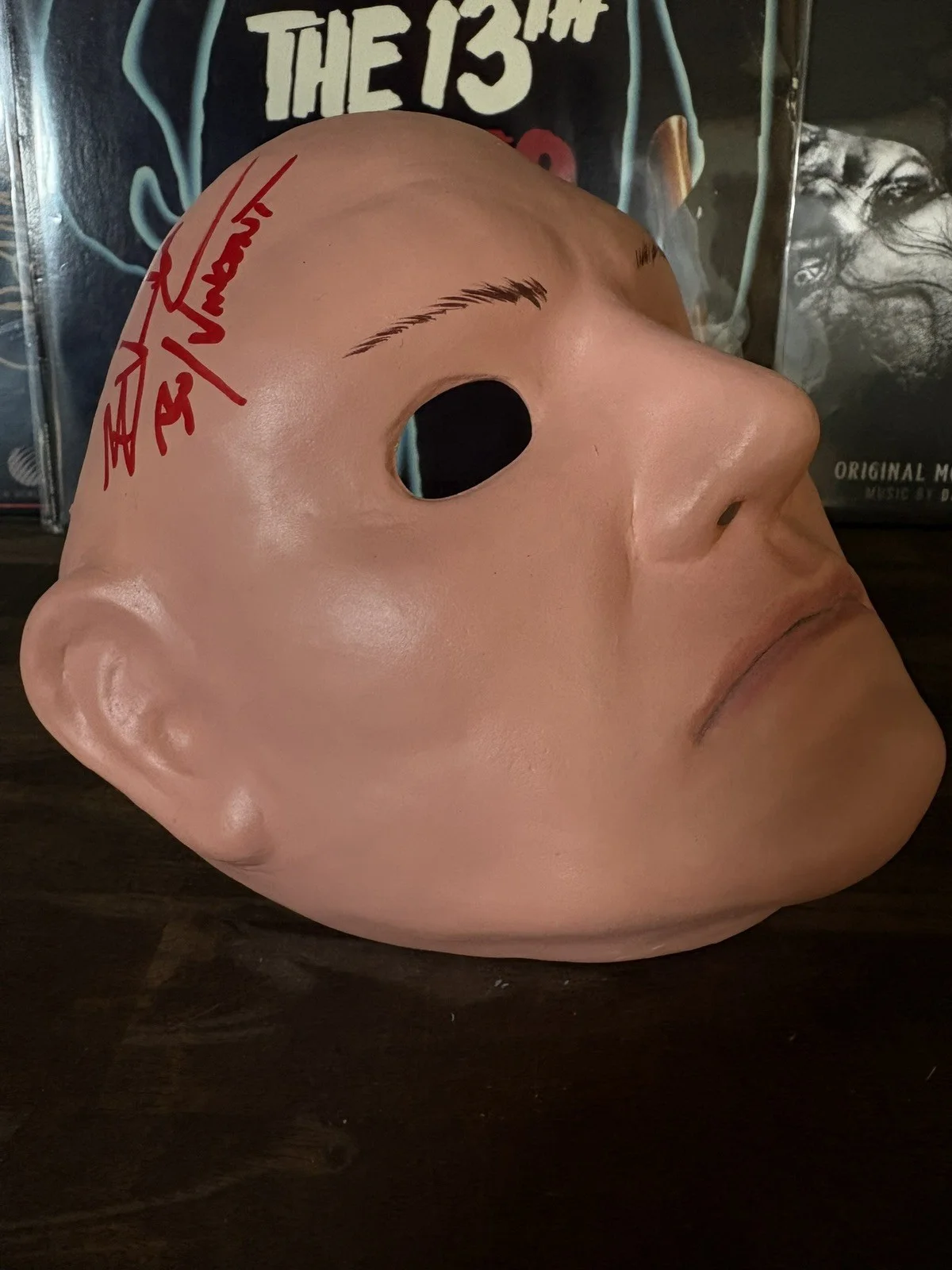 Brian Van Holt House Of Wax Signed Prop Mask House Of Wax Vincent Sinclair, изображение 5