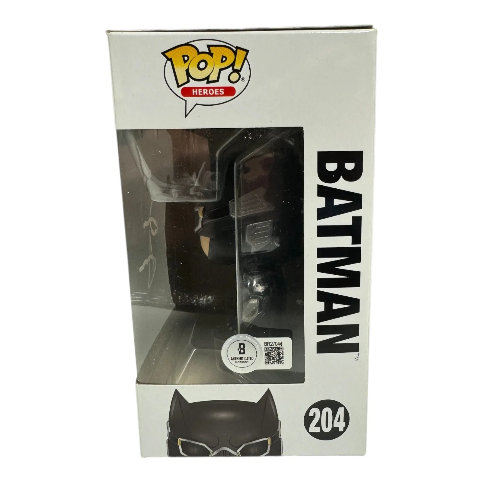 BEN AFFLECK — BEN AFFLECK SIGNED AUTOGRAPH FUNKO POP 204 JUSTICE LEAGUE BECKETT BAS, изображение 2