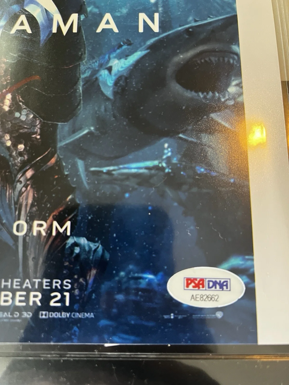 Patrick Wilson — Patrick Wilson Signed Aquaman King Orm 8x10 PSA DNA, image 3