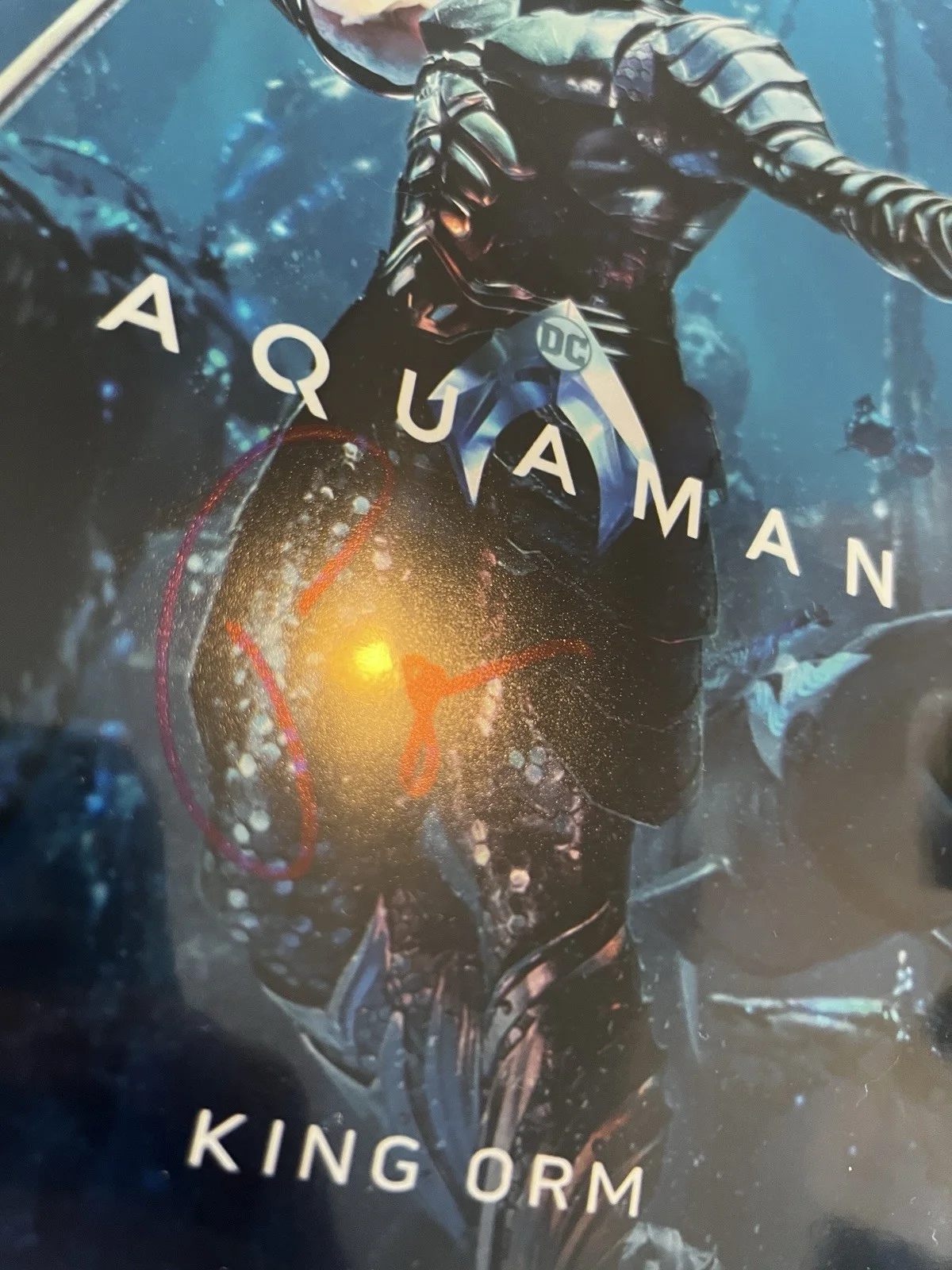 Patrick Wilson — Patrick Wilson Signed Aquaman King Orm 8x10 PSA DNA, image 4