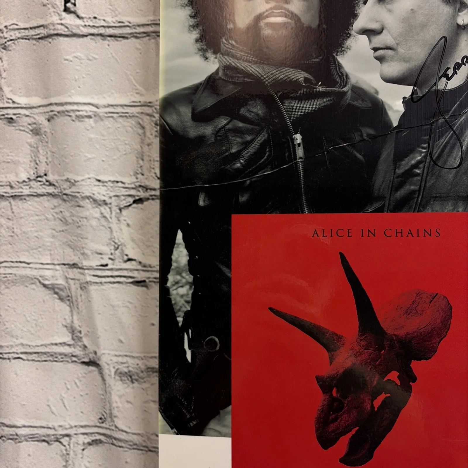 Alice In Chains Signed Promo Poster The Devil Put Dinosaurs Here Original 36X24, image 5