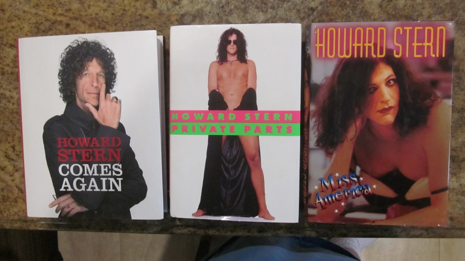 HOWARD STERN 3 BOOK COLLECTION SIGNED AUTOGRAPHED 91324, image 2