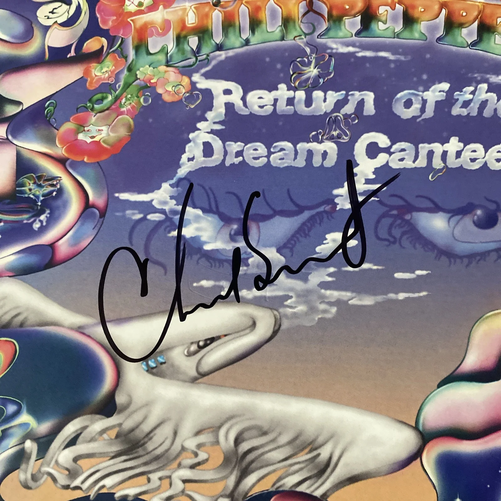 Chad Smith Autographed Vinyl Album ‘Return Of The Dream Canteen’ Chilli Peppers, изображение 2