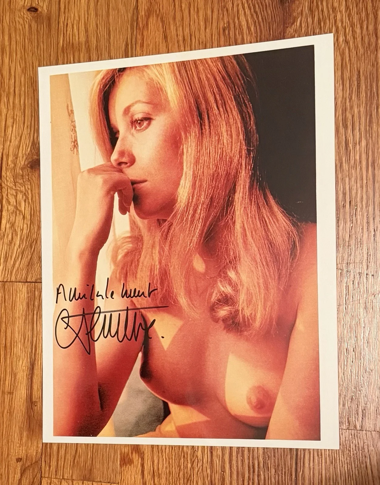 Catherine Deneuve — Catherine Deneuve Hot! autographed signed classic sexy 8x10 photo