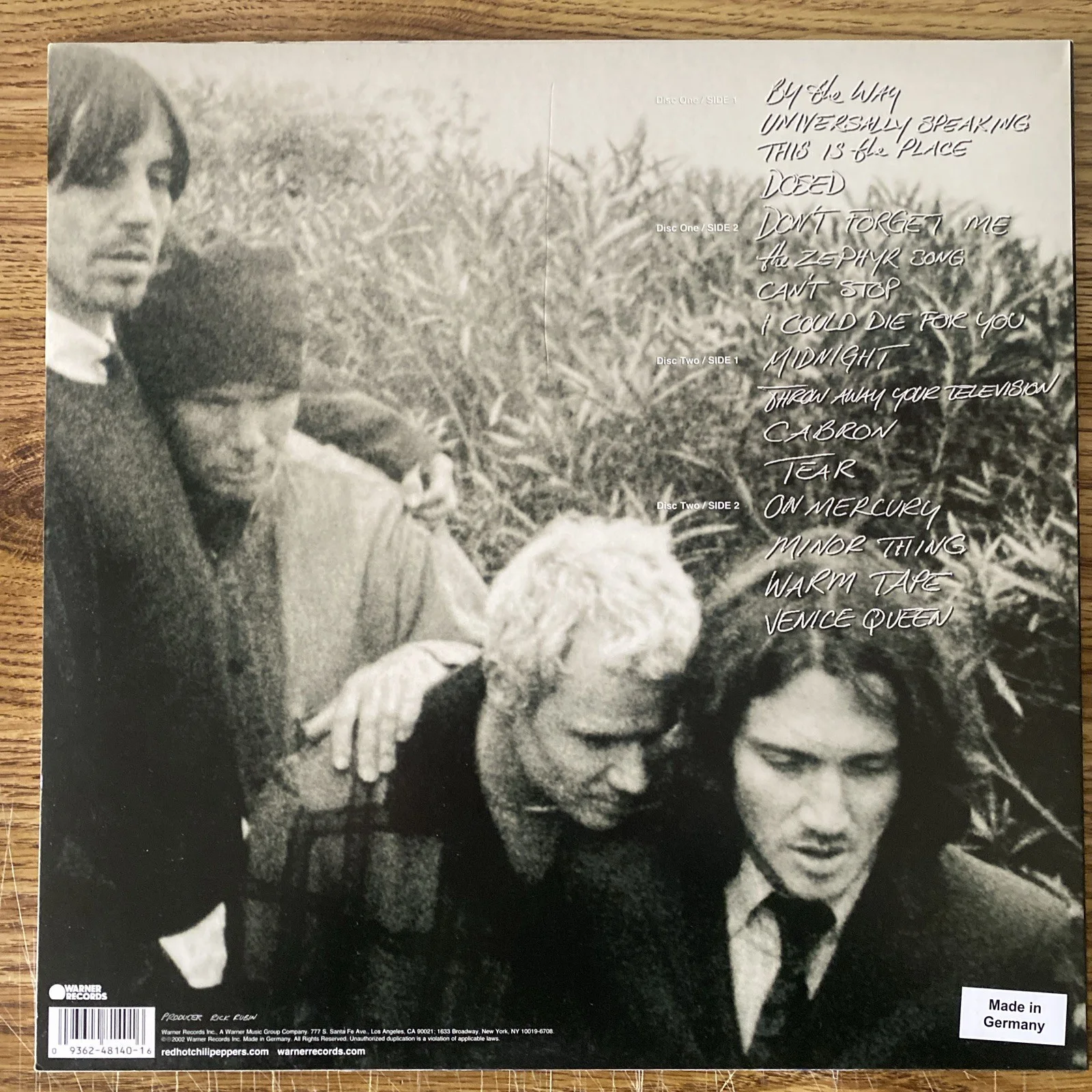 Chad Smith Autographed Vinyl Album ‘By The Way’ The Red Hot Chilli Peppers, изображение 3