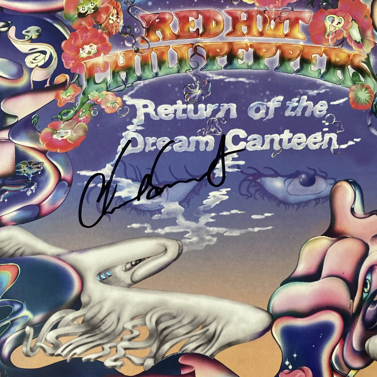 Chad Smith Autographed Vinyl Album ‘Return Of The Dream Canteen’ Chilli Peppers, изображение 2