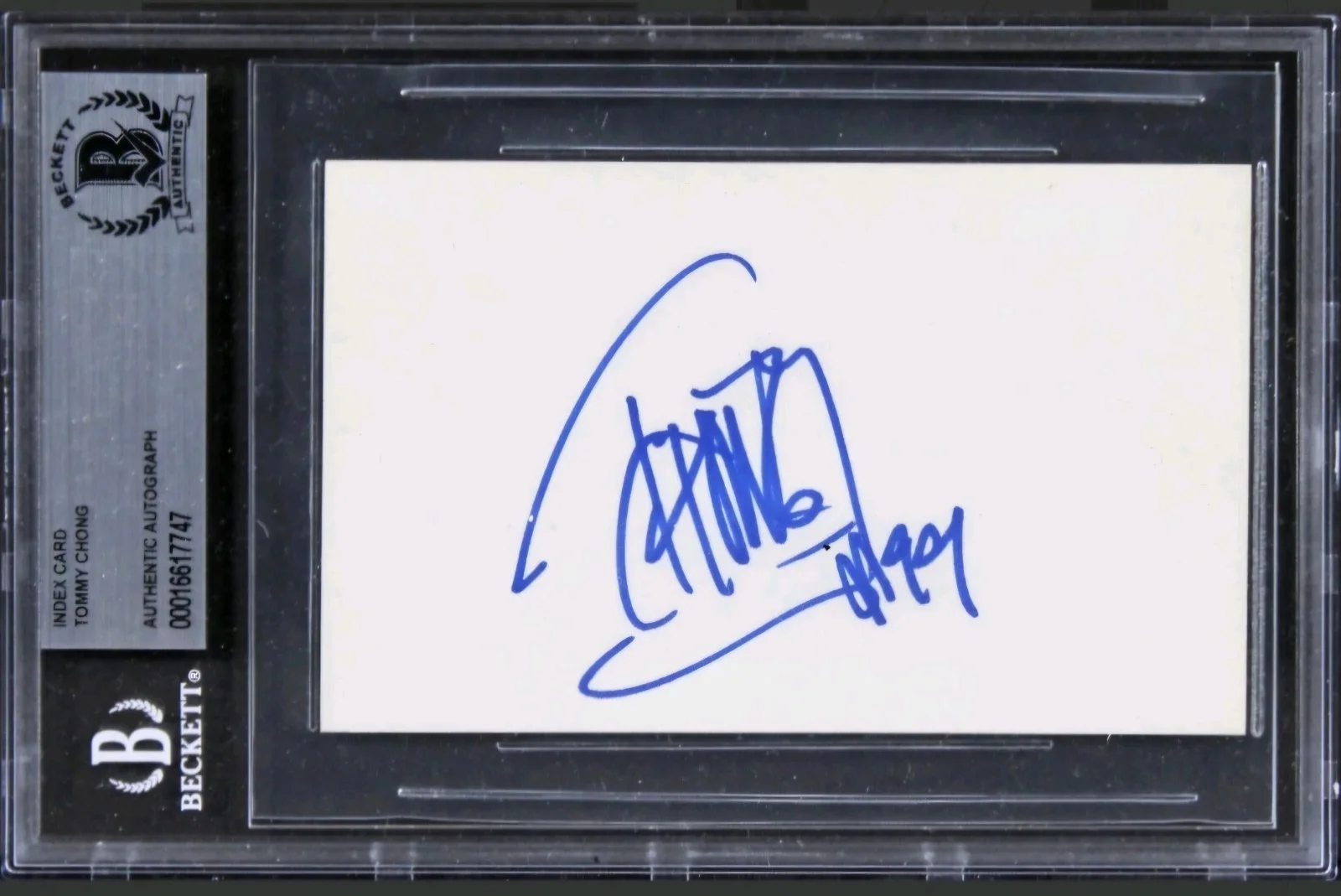 Cheech and Chong Signed Original Album , JSA (COMPLETE) + Chong Signed Card, image 4